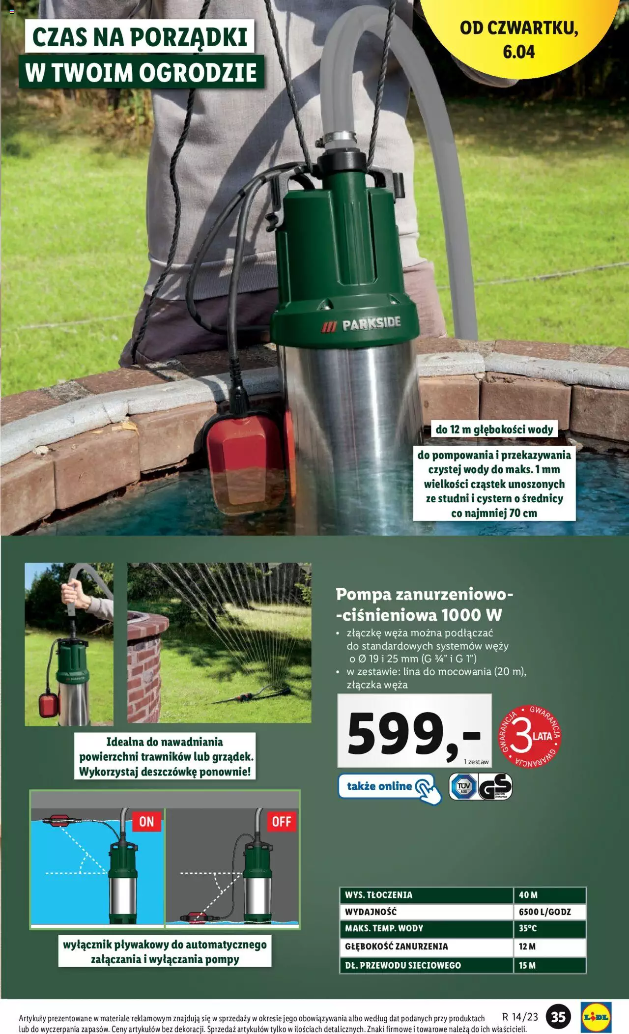 LIDL Katalog gazetka ważna od 03.04.2023 do 08.04.2023 strona 35