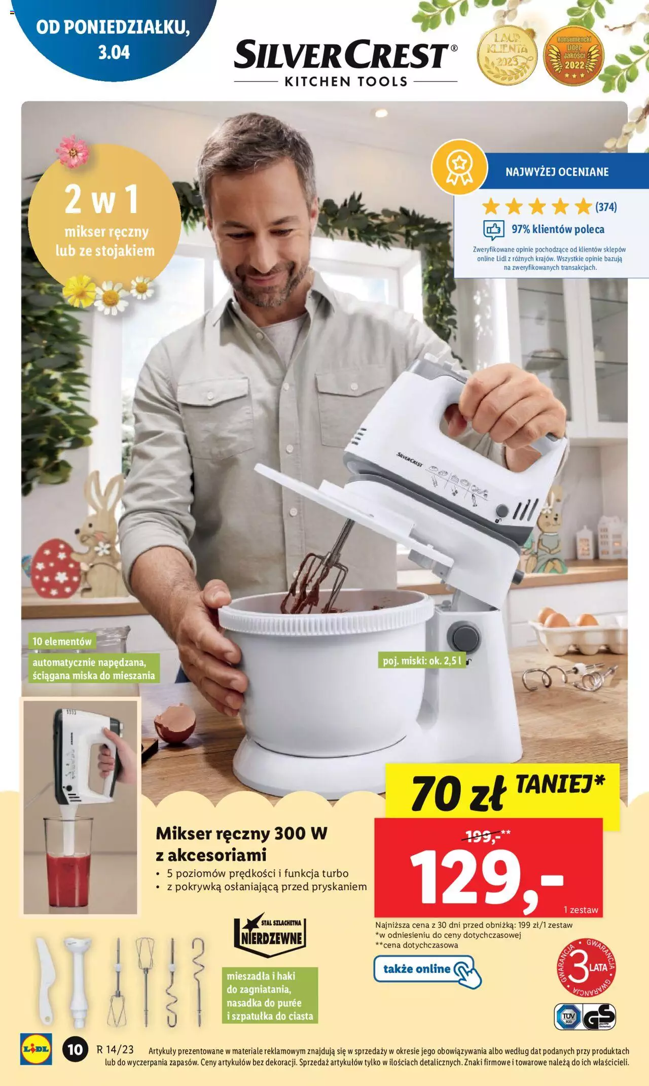 LIDL Katalog gazetka ważna od 03.04.2023 do 08.04.2023 strona 10