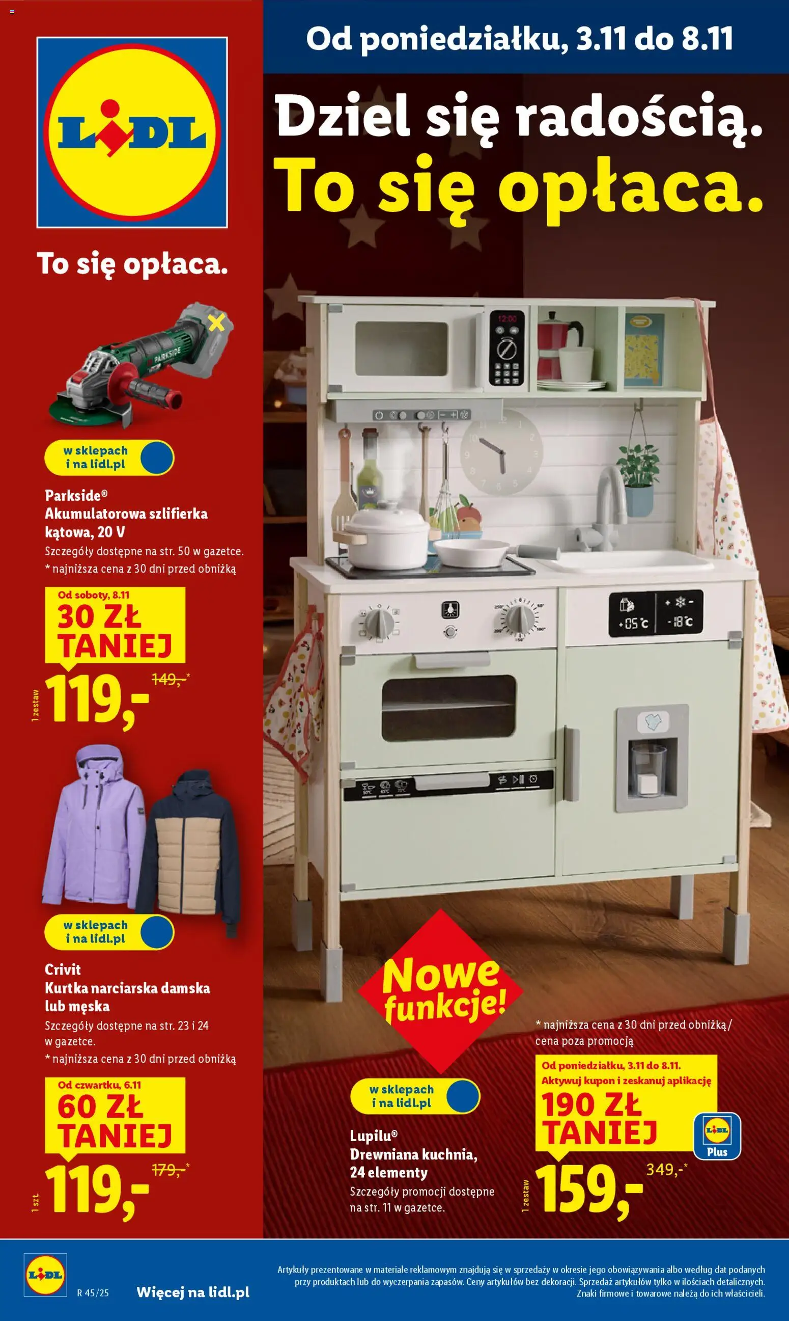 LIDL Katalog gazetka ważna od 03.11.2025 do 08.11.2025 strona 1