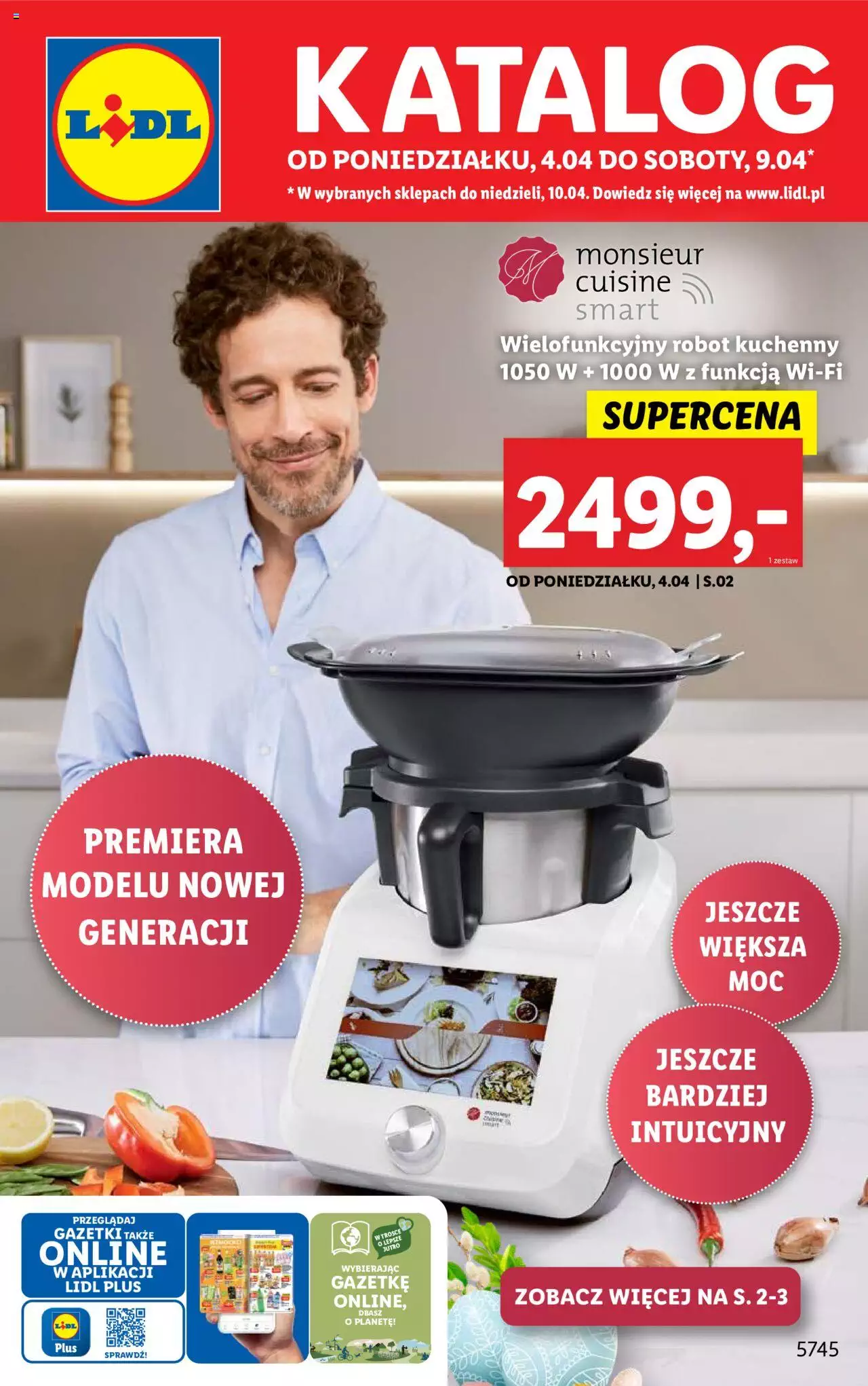 Lidl  Katalog gazetka ważna od  04.04.2022 do 10.04.2022 strona 1