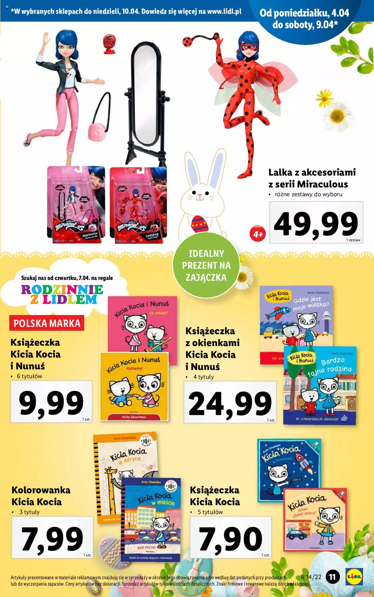 Lidl  Katalog gazetka ważna od  04.04.2022 do 10.04.2022 strona 11
