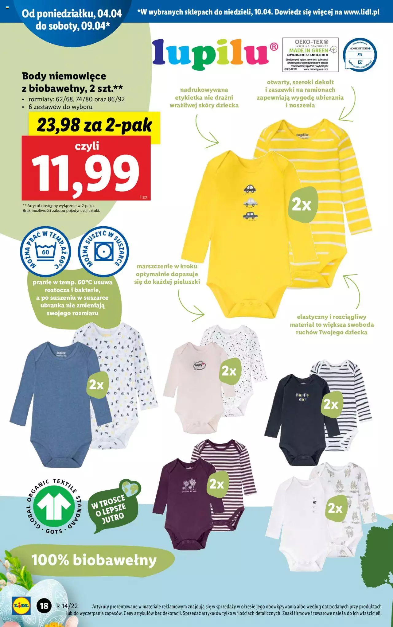 Lidl  Katalog gazetka ważna od  04.04.2022 do 10.04.2022 strona 18