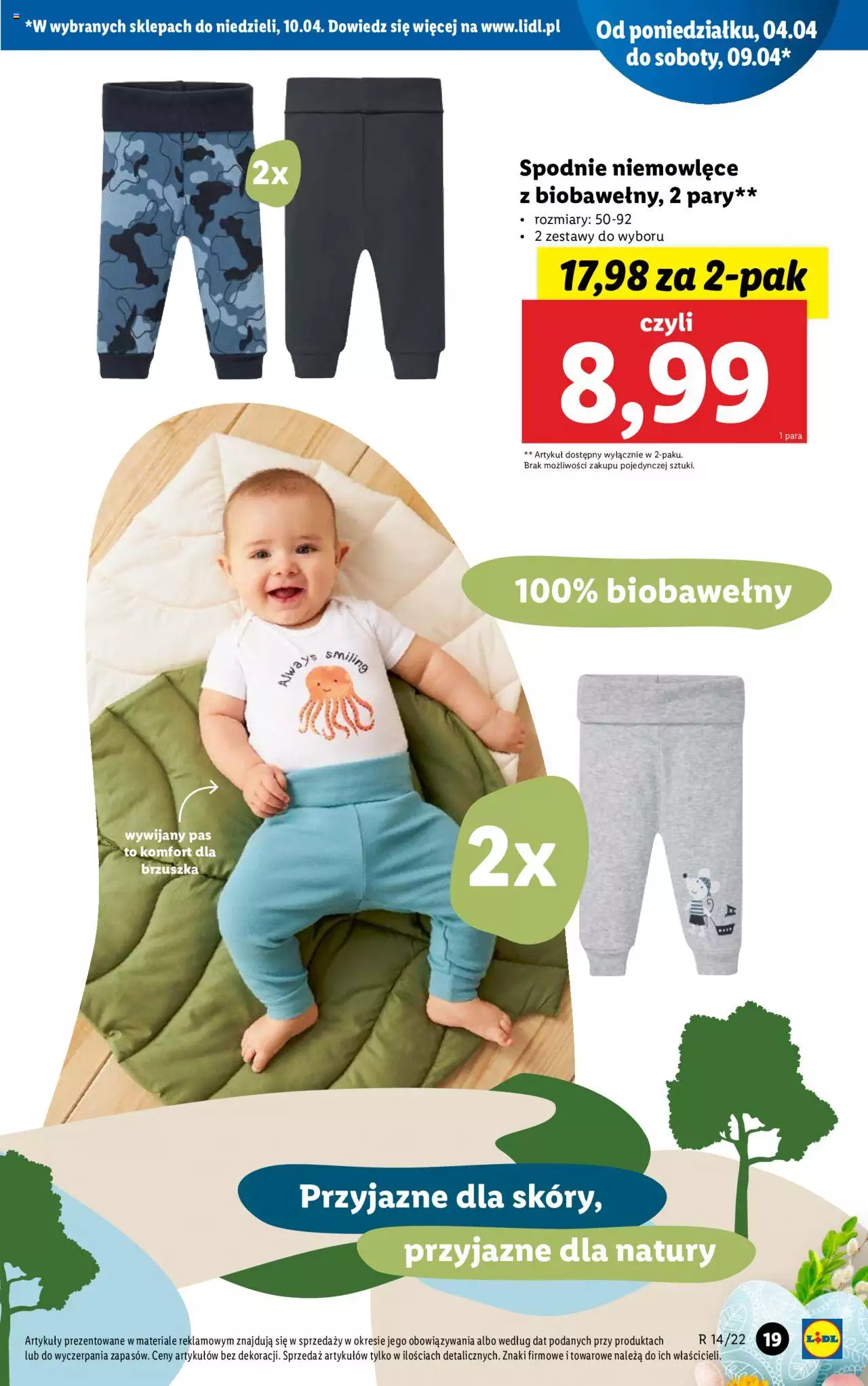 Lidl  Katalog gazetka ważna od  04.04.2022 do 10.04.2022 strona 19