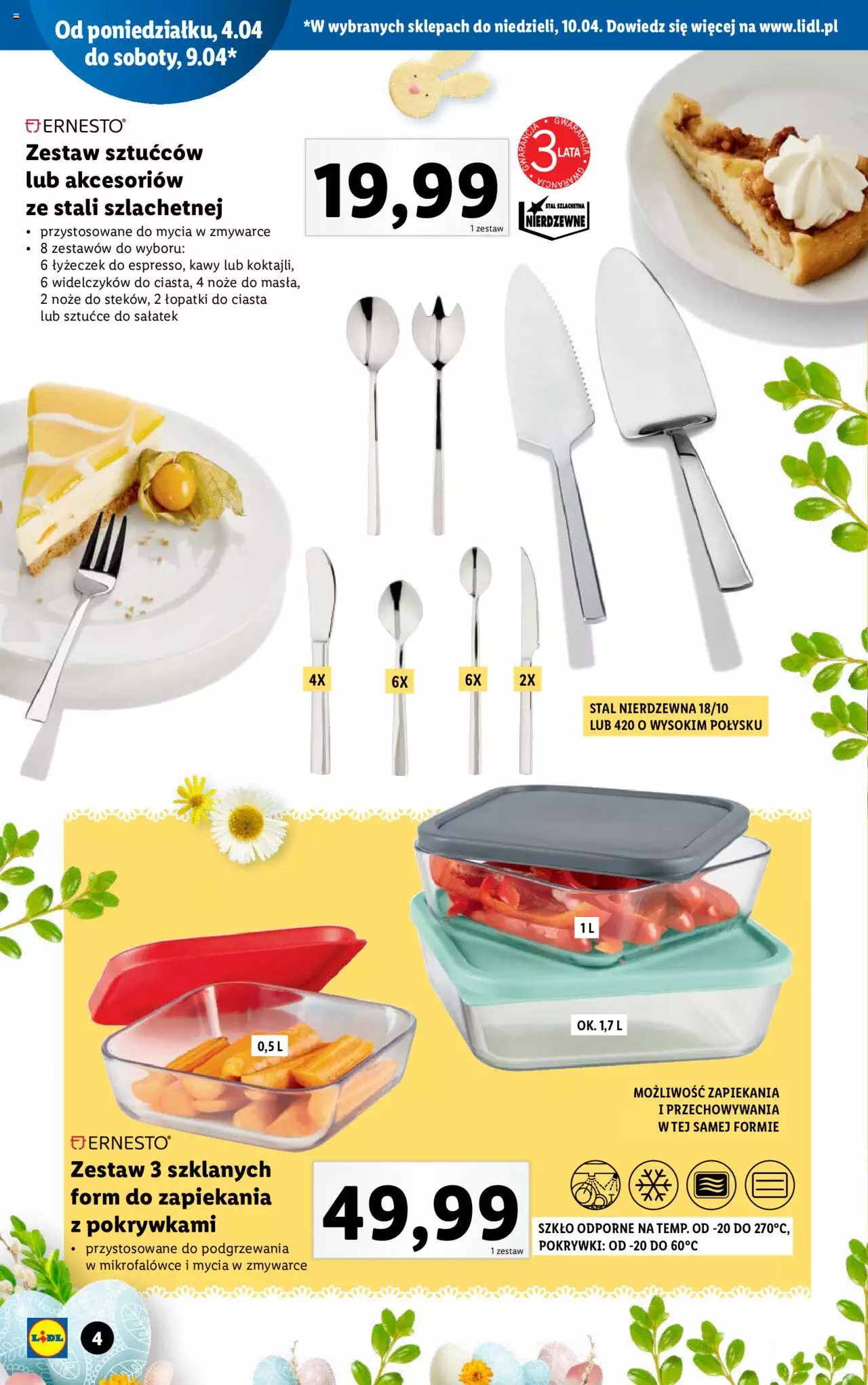 Lidl  Katalog gazetka ważna od  04.04.2022 do 10.04.2022 strona 4