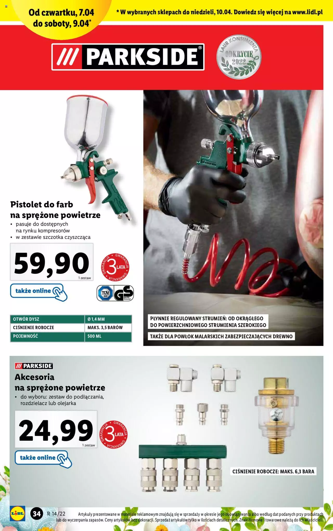 Lidl  Katalog gazetka ważna od  04.04.2022 do 10.04.2022 strona 36
