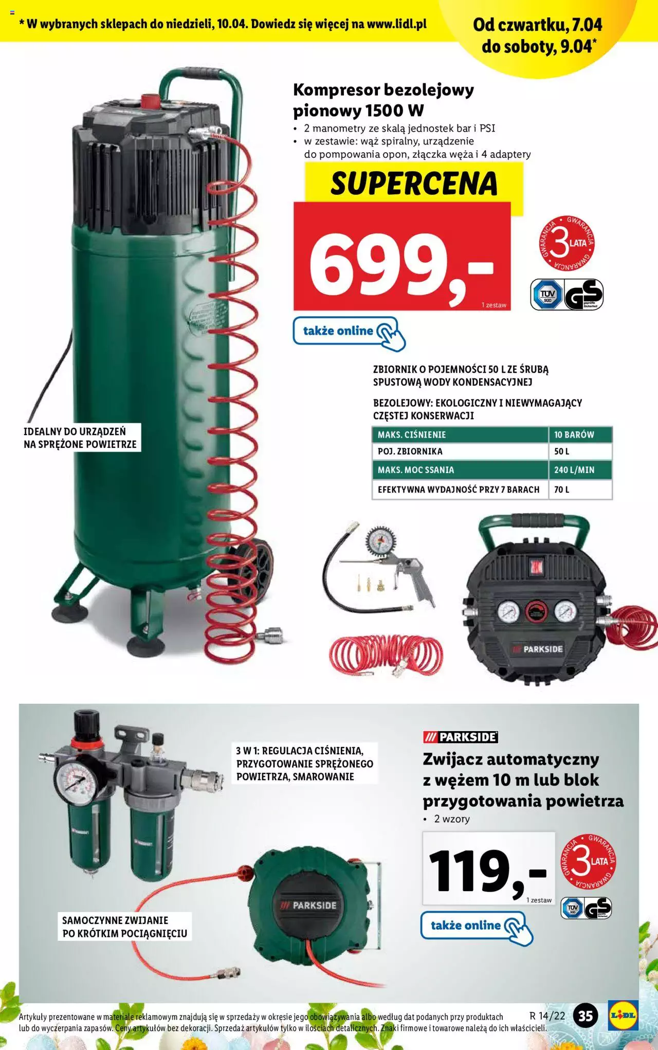 Lidl  Katalog gazetka ważna od  04.04.2022 do 10.04.2022 strona 37