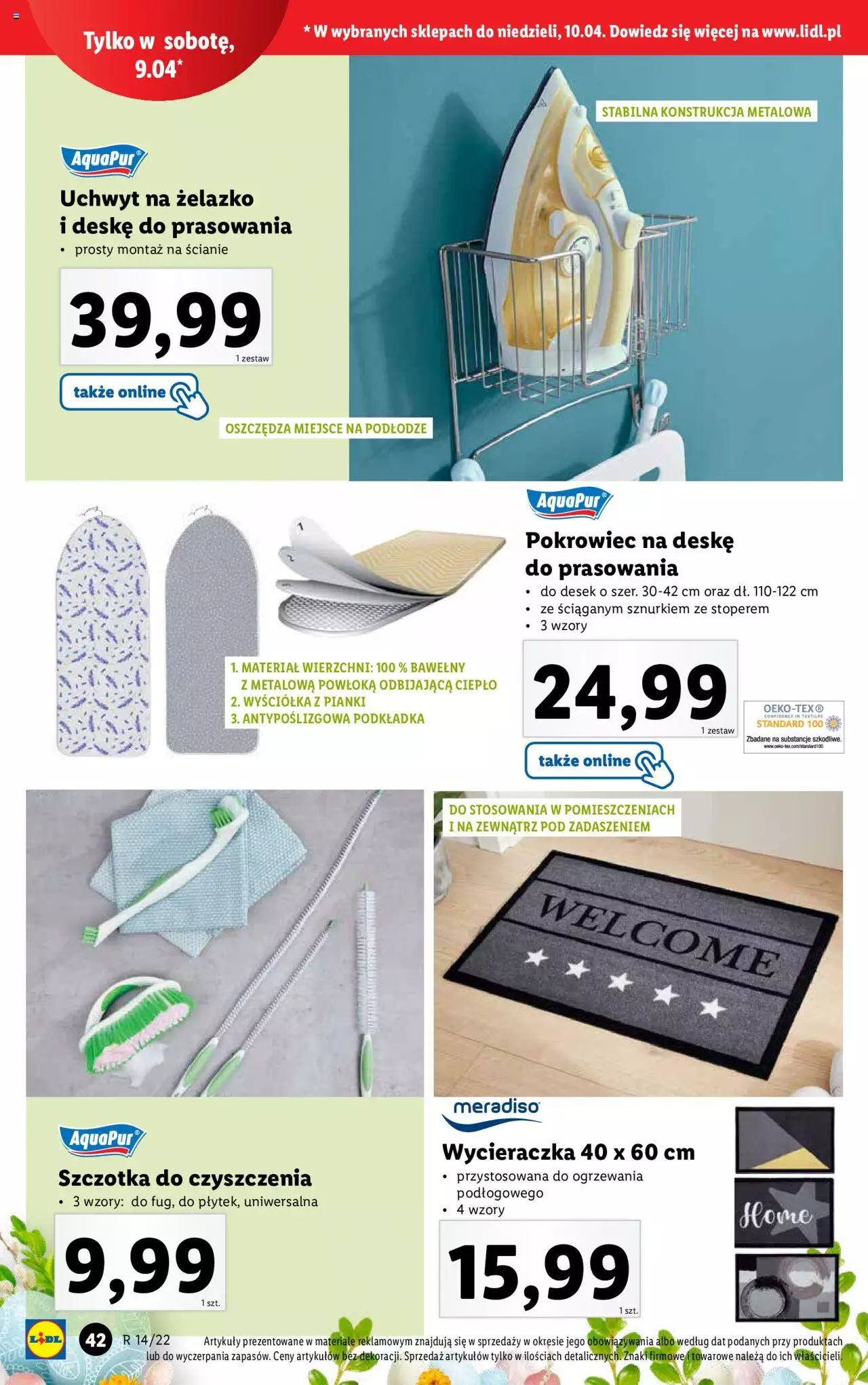 Lidl  Katalog gazetka ważna od  04.04.2022 do 10.04.2022 strona 44