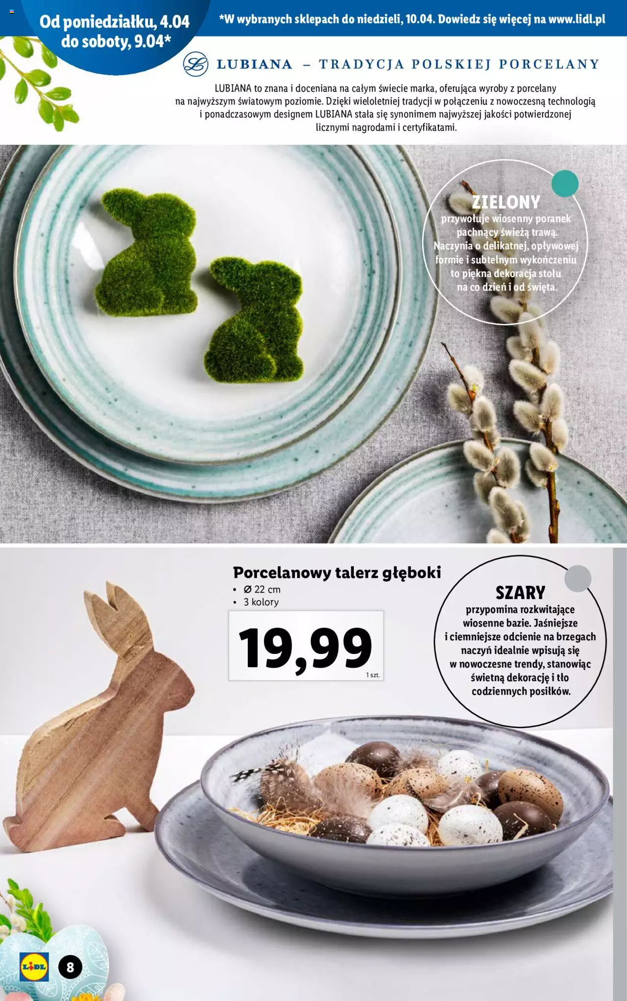 Lidl  Katalog gazetka ważna od  04.04.2022 do 10.04.2022 strona 8