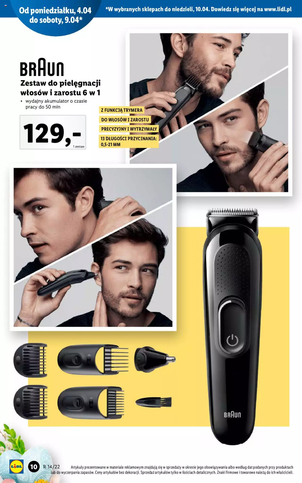 Lidl  Katalog gazetka ważna od  04.04.2022 do 10.04.2022 strona 10