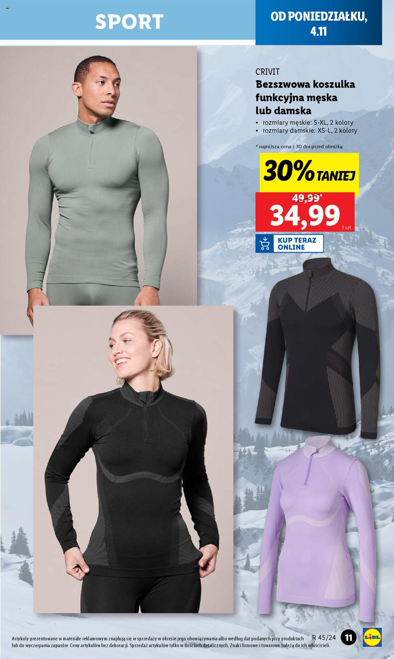 LIDL Katalog gazetka ważna od  04.11.2024 do 09.11.2024 strona 11