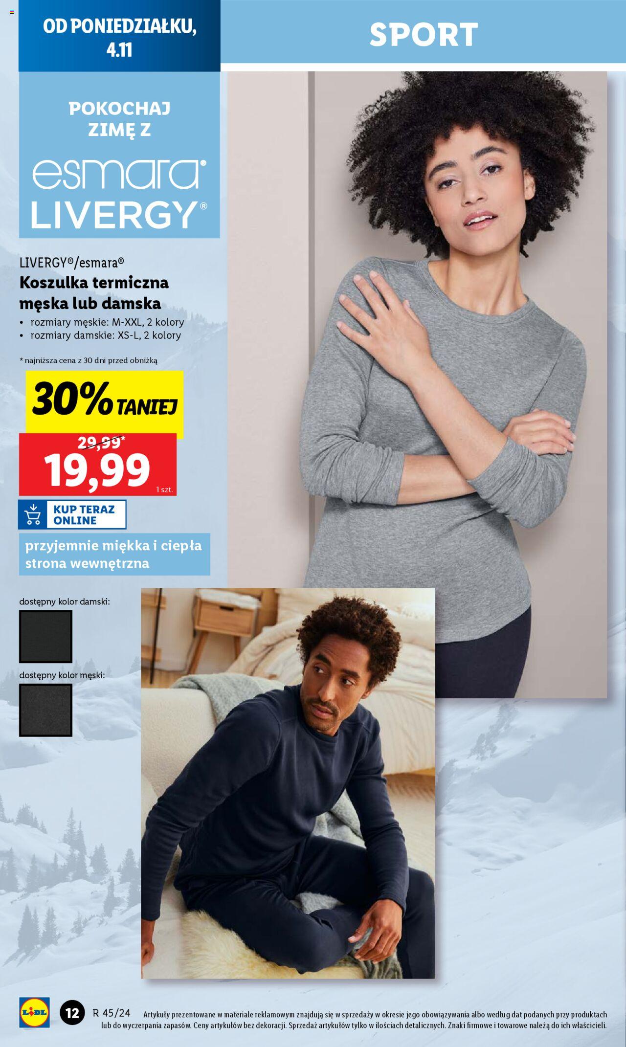 LIDL Katalog gazetka ważna od  04.11.2024 do 09.11.2024 strona 12
