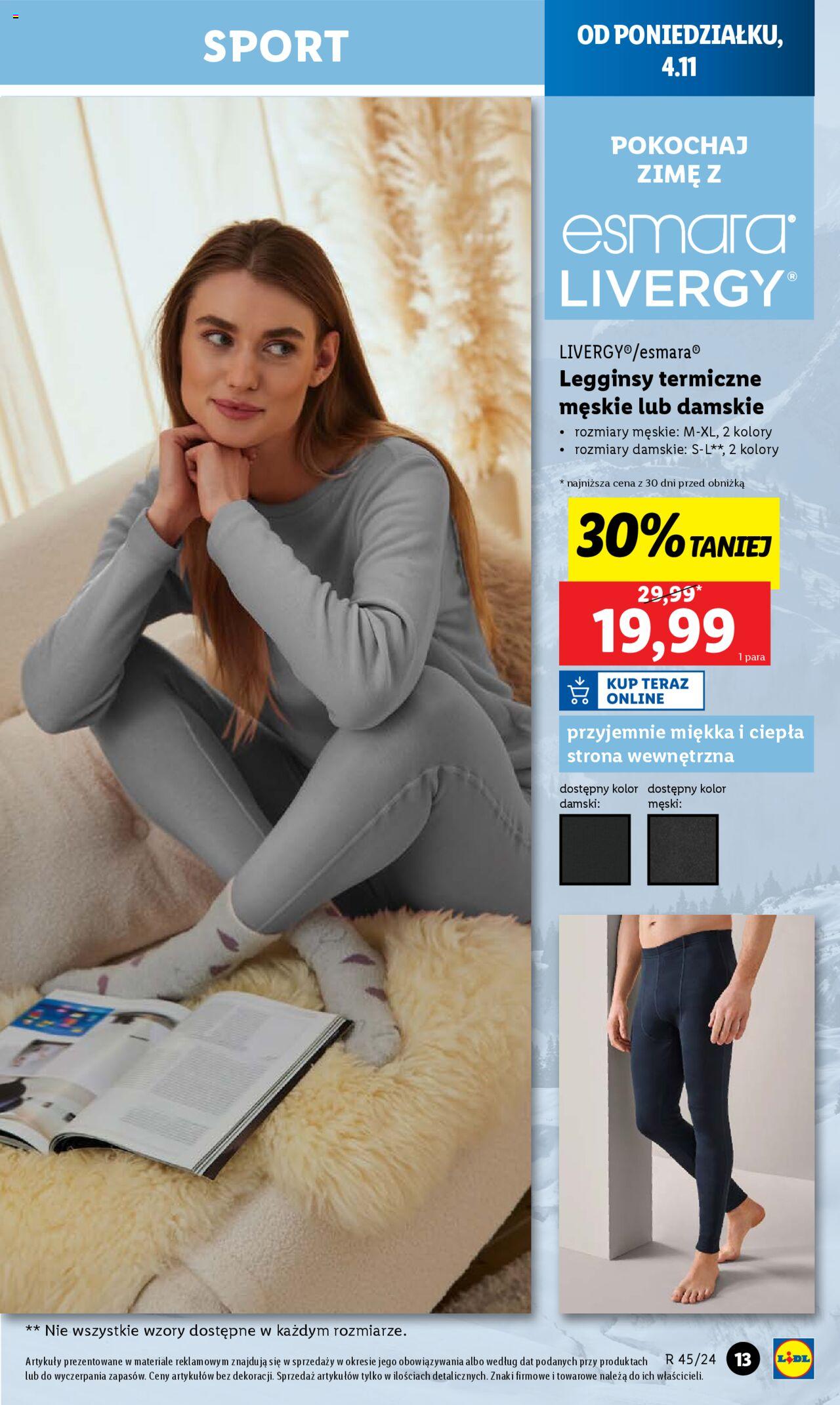 LIDL Katalog gazetka ważna od  04.11.2024 do 09.11.2024 strona 13