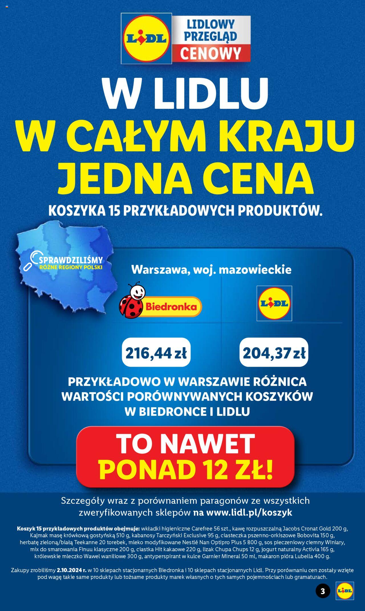 LIDL Katalog gazetka ważna od  04.11.2024 do 09.11.2024 strona 3