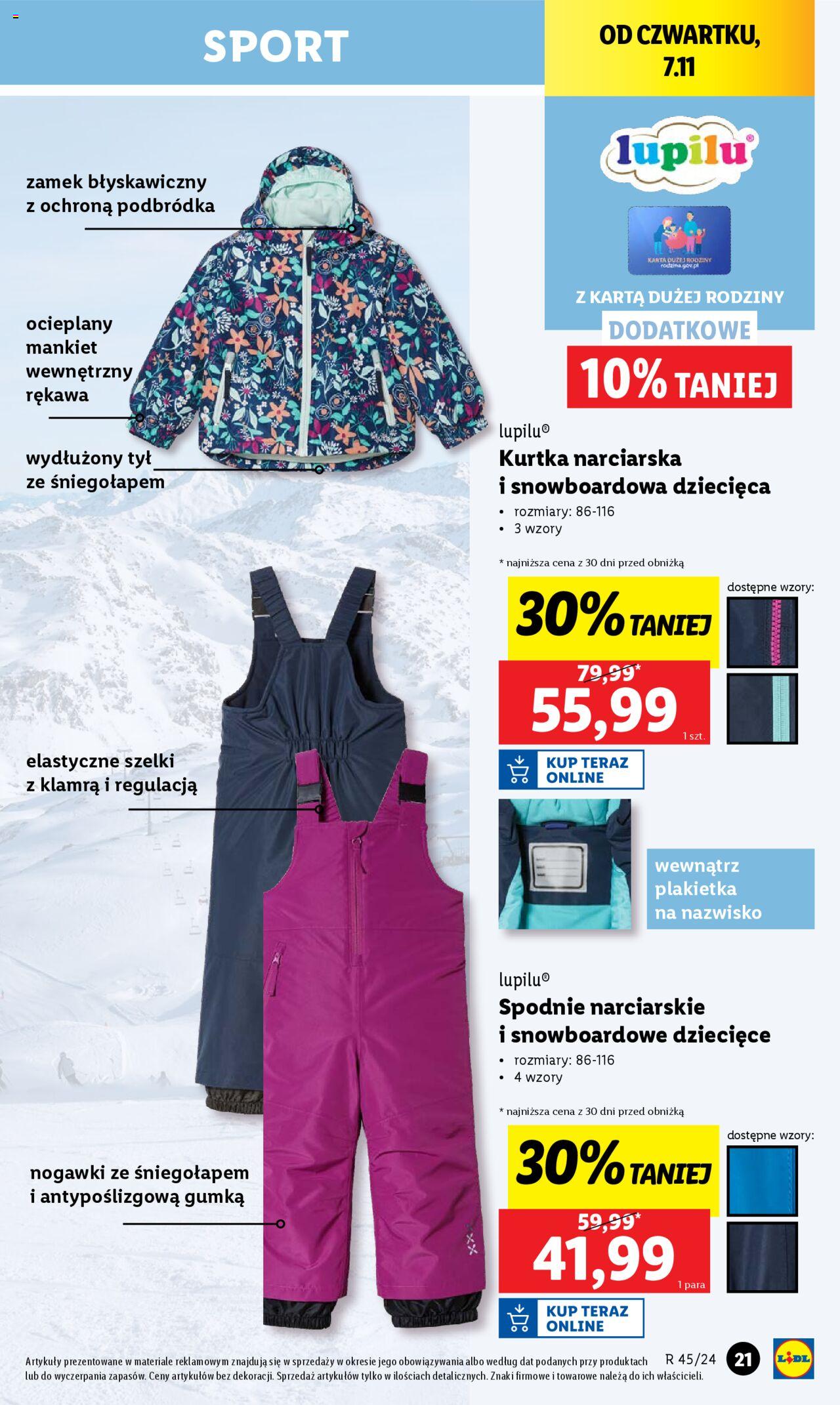 LIDL Katalog gazetka ważna od  04.11.2024 do 09.11.2024 strona 23