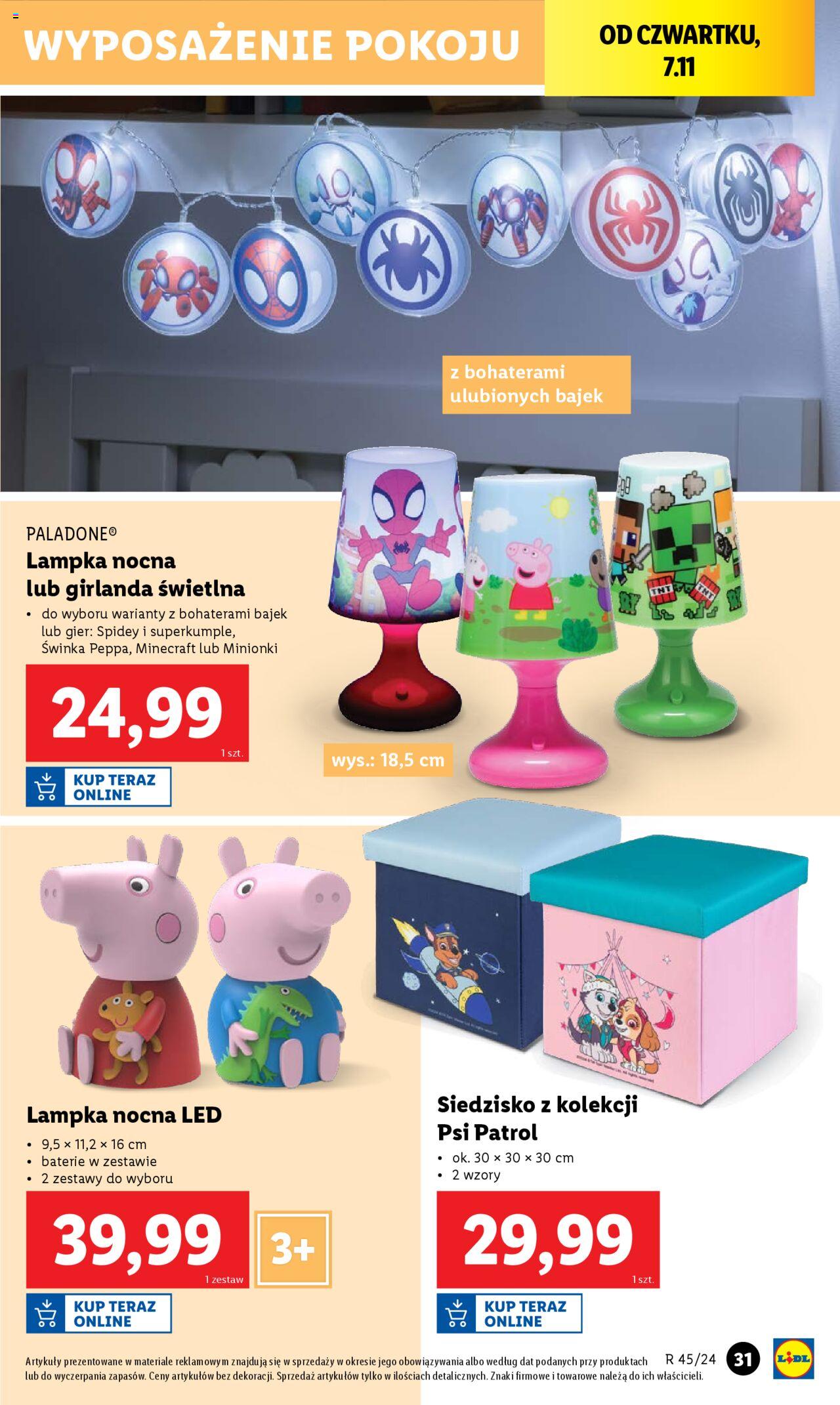 LIDL Katalog gazetka ważna od  04.11.2024 do 09.11.2024 strona 33