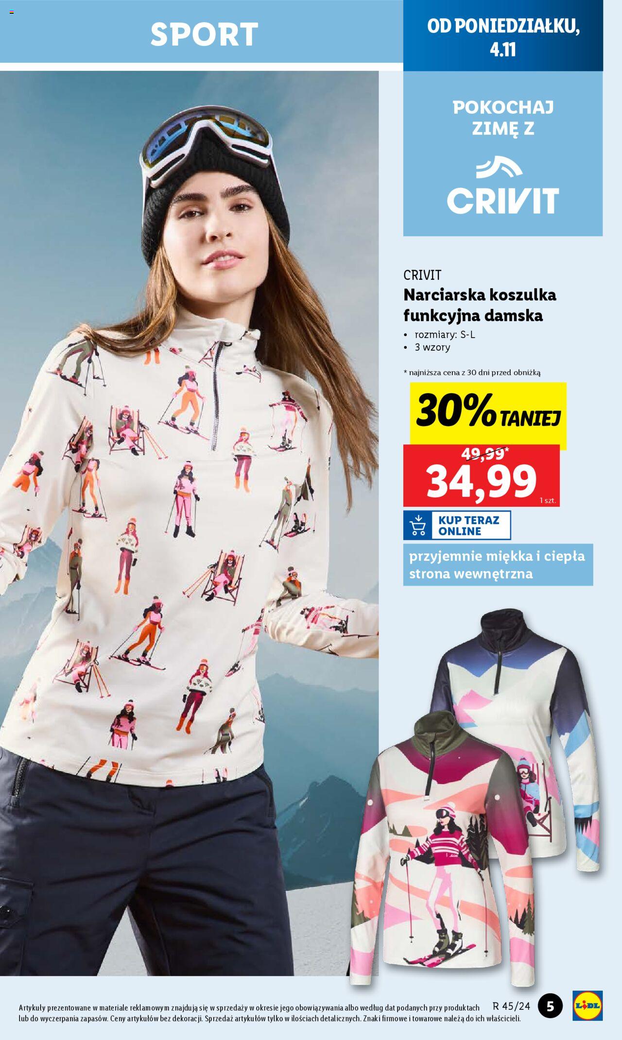 LIDL Katalog gazetka ważna od  04.11.2024 do 09.11.2024 strona 5