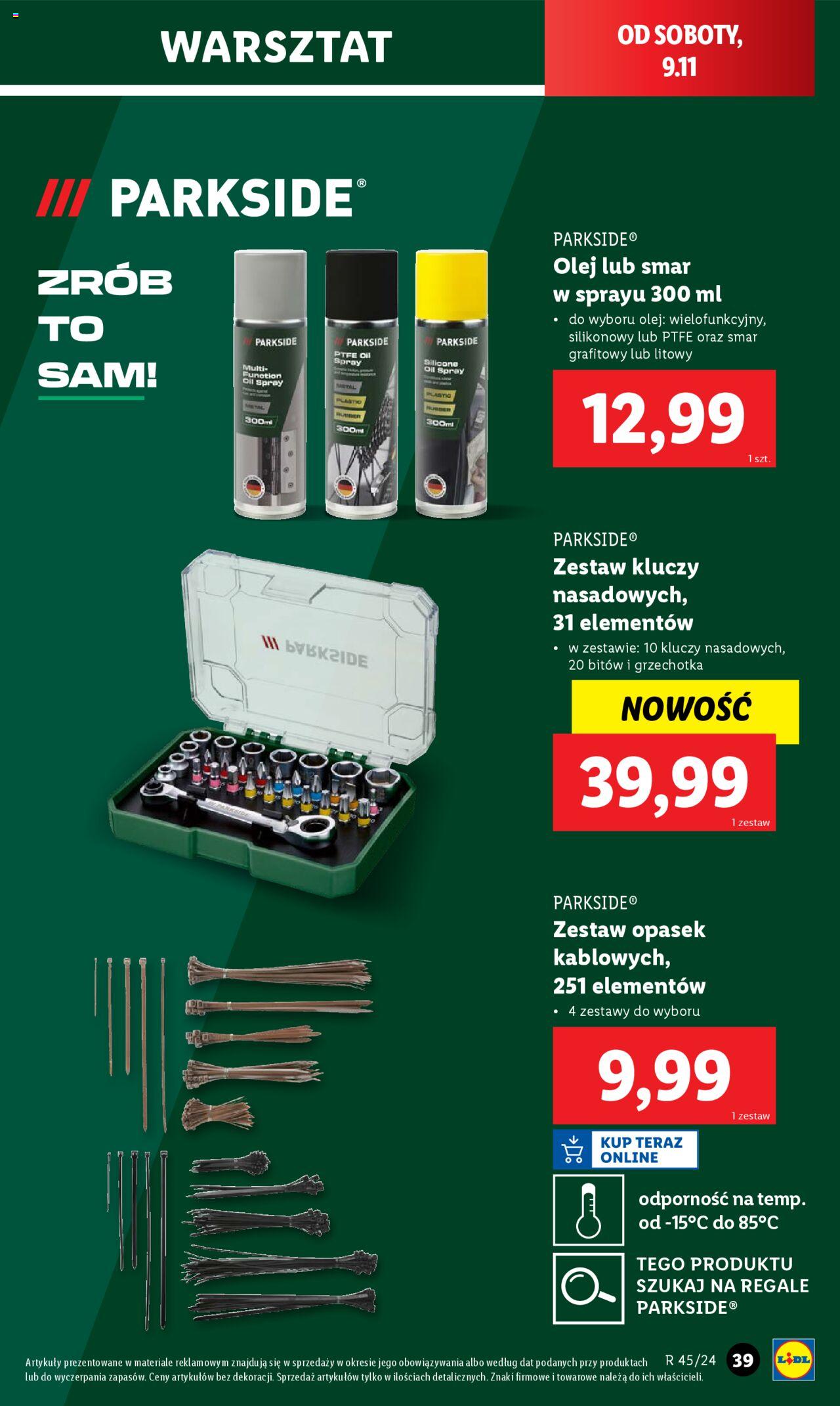 LIDL Katalog gazetka ważna od  04.11.2024 do 09.11.2024 strona 43