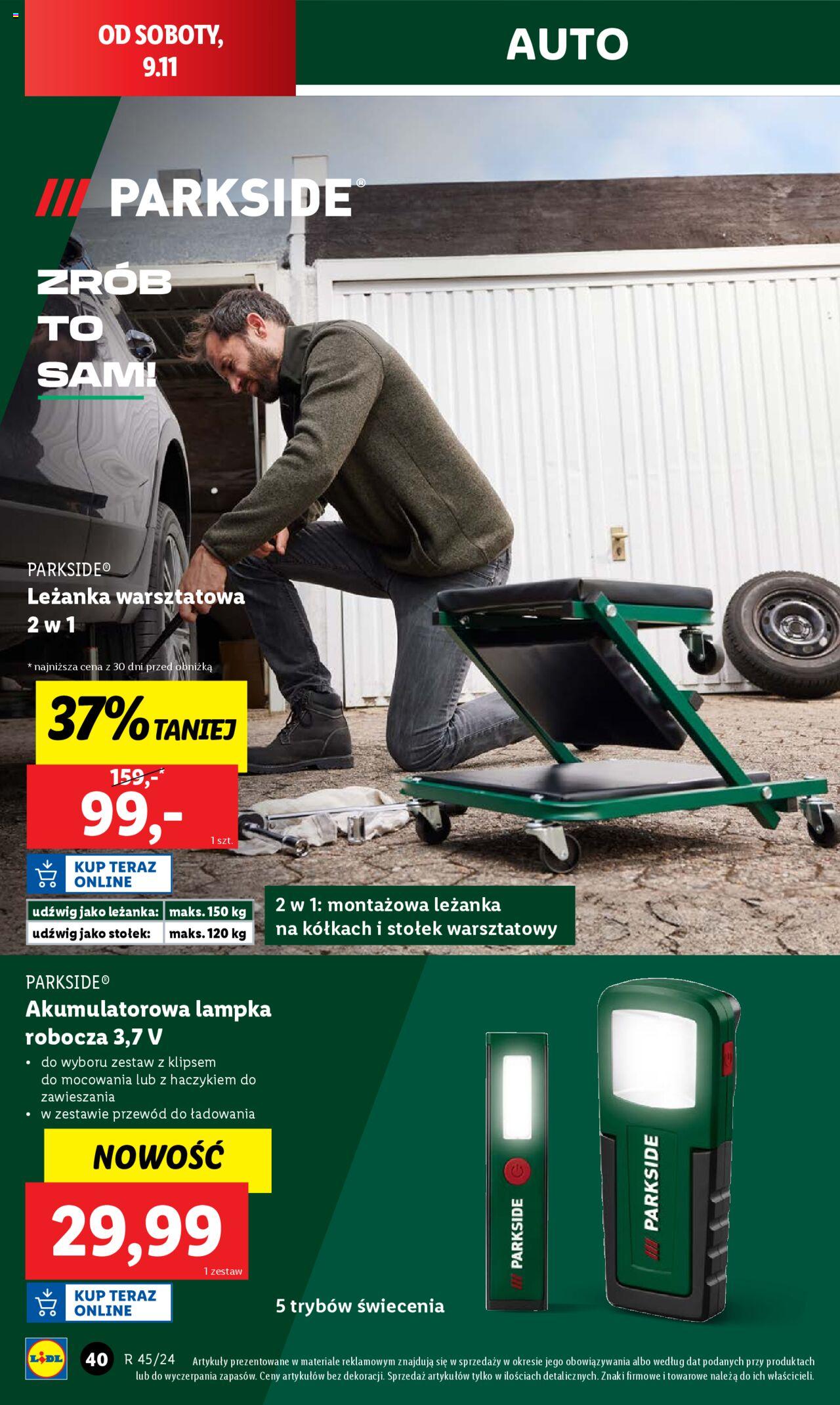 LIDL Katalog gazetka ważna od  04.11.2024 do 09.11.2024 strona 44