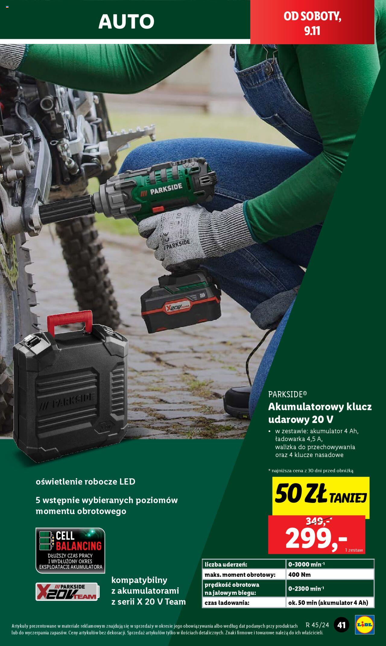 LIDL Katalog gazetka ważna od  04.11.2024 do 09.11.2024 strona 45
