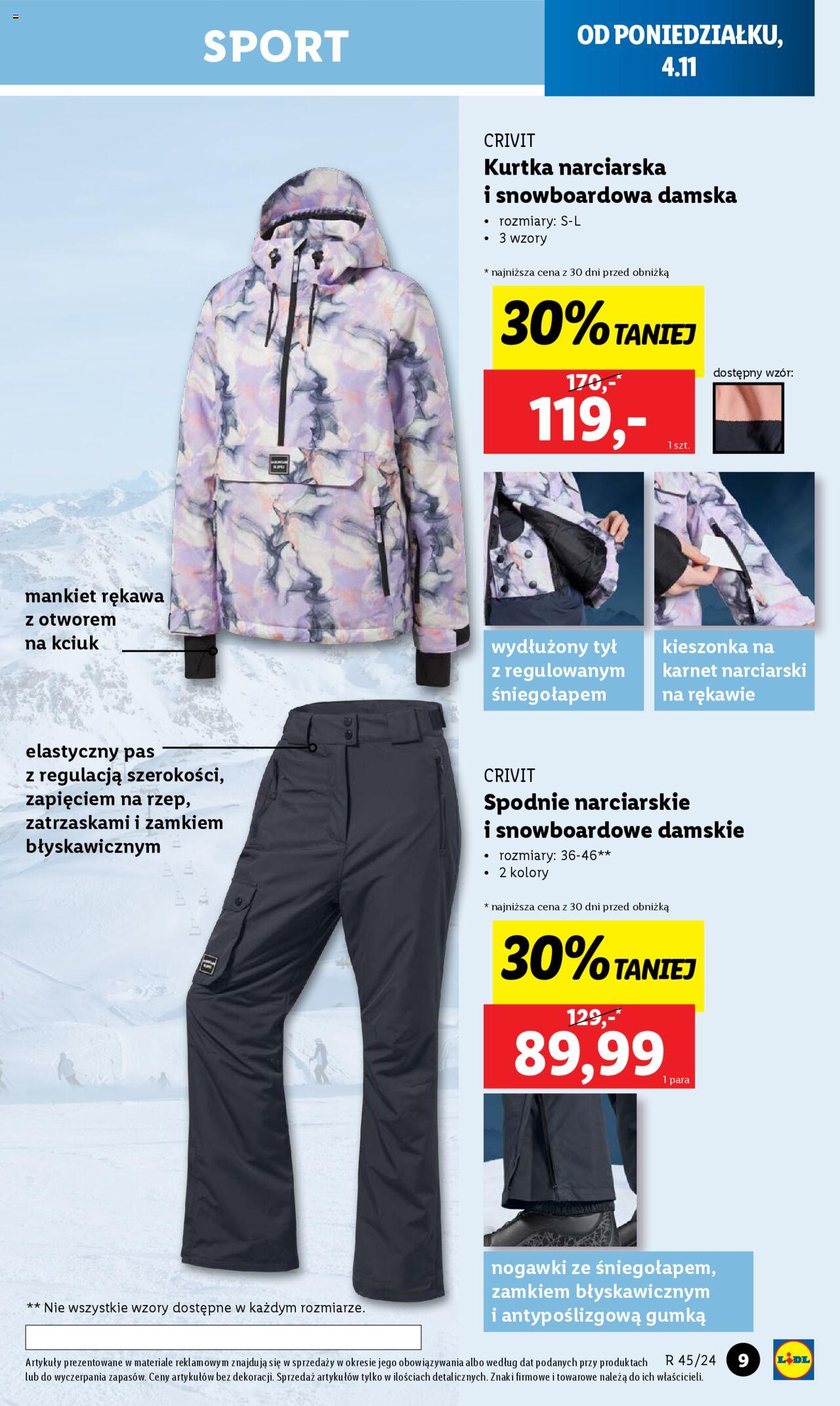 LIDL Katalog gazetka ważna od  04.11.2024 do 09.11.2024 strona 9