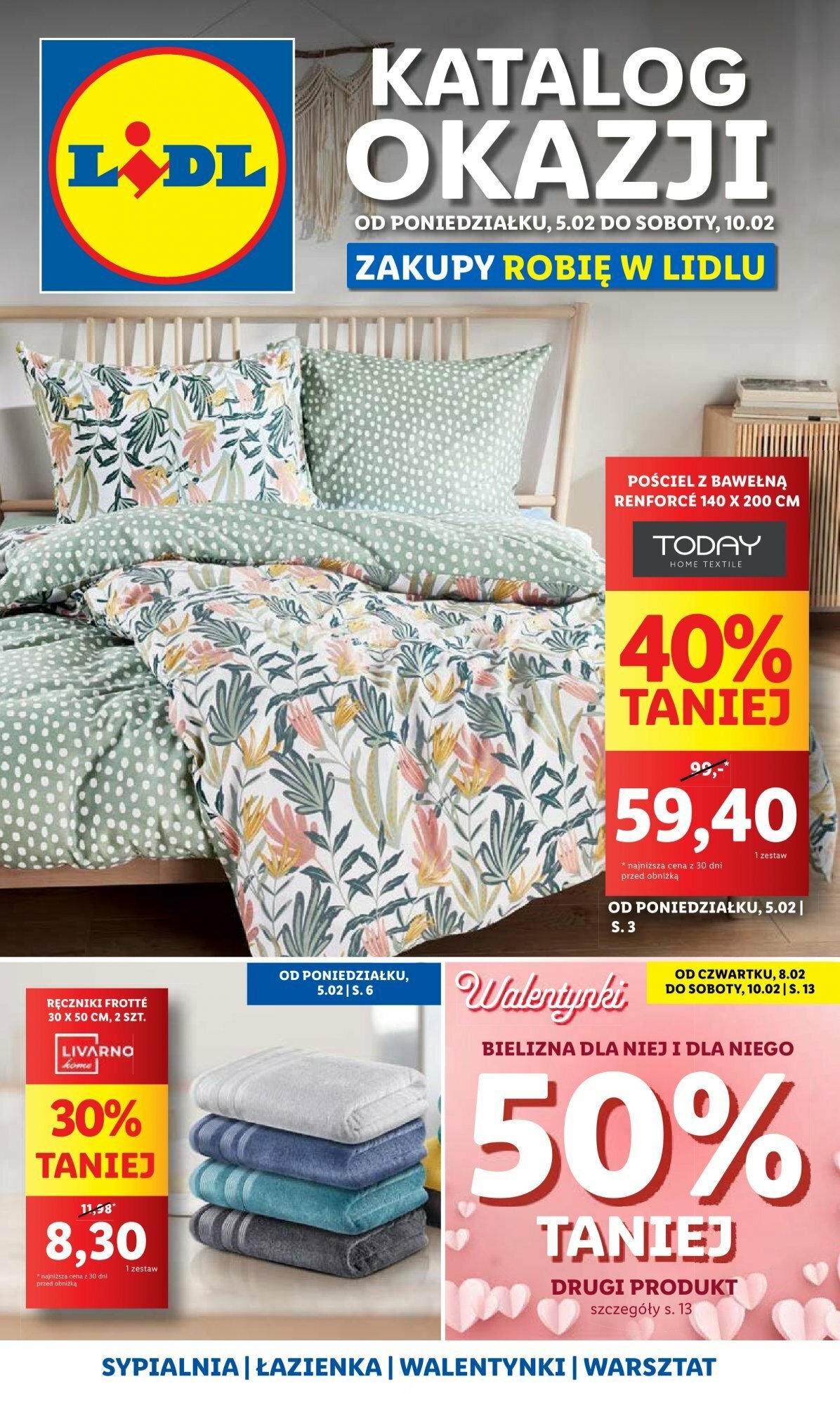 LIDL Katalog gazetka ważna od 05.02.2024 do  10.02.2024 strona 1