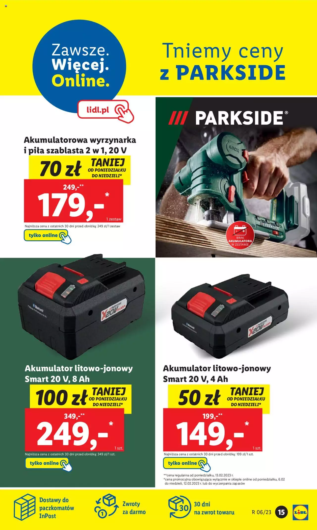 Lidl Katalog Gazetka ważna od 06.02.2023 do 11.02.2023 strona 15