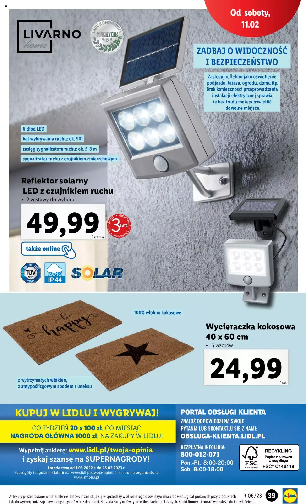 Lidl Katalog Gazetka ważna od 06.02.2023 do 11.02.2023 strona 45