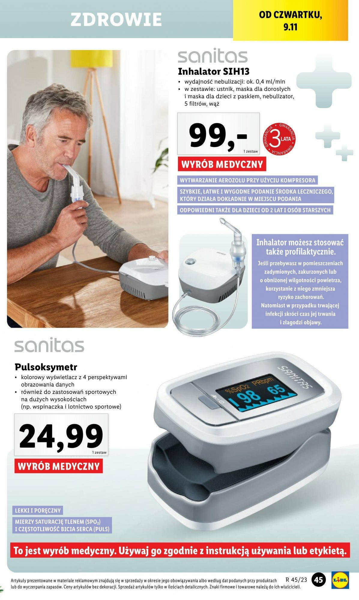 Lidl Katalog gazetka ważna od 06.11.2023 do 10.11.2023 strona 47