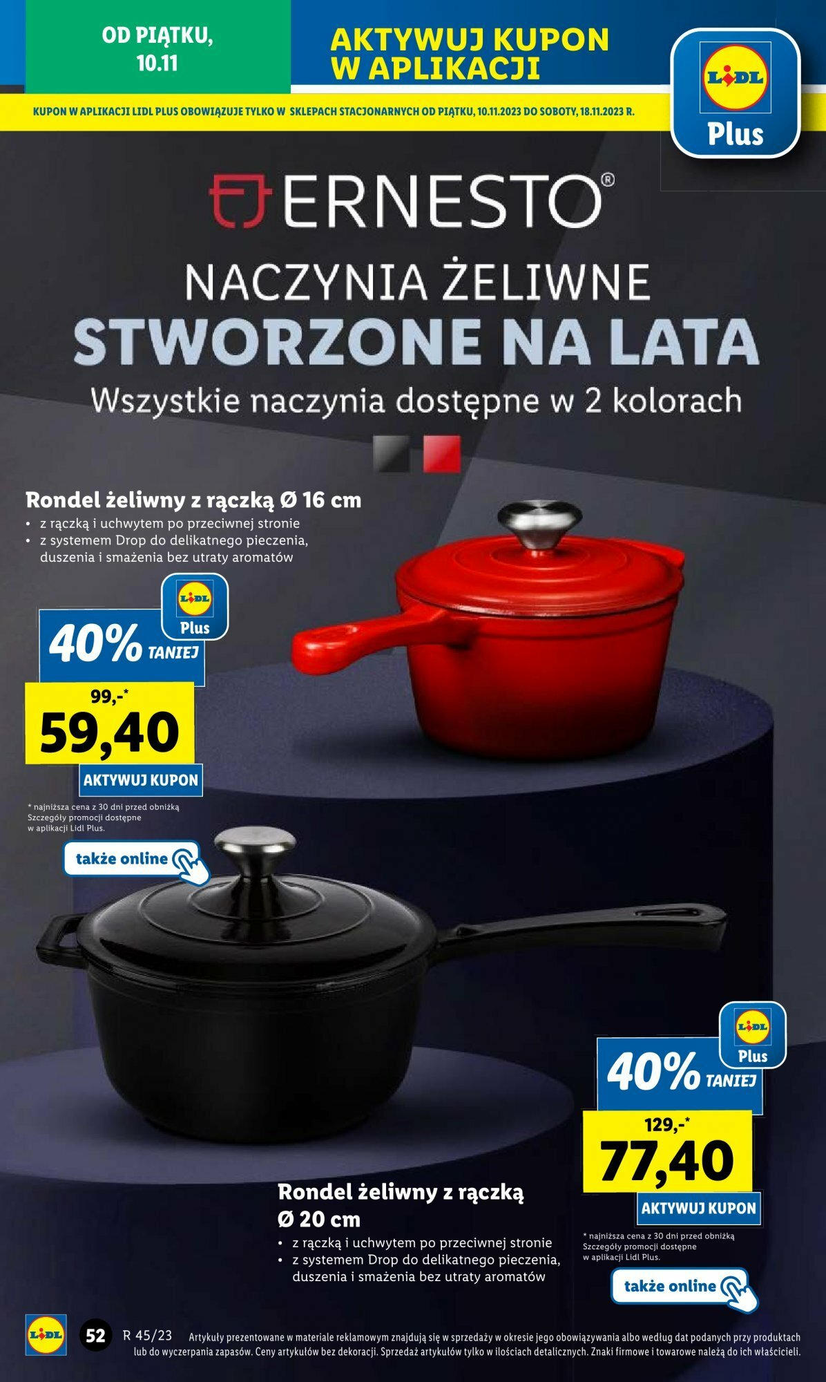 Lidl Katalog gazetka ważna od 06.11.2023 do 10.11.2023 strona 54