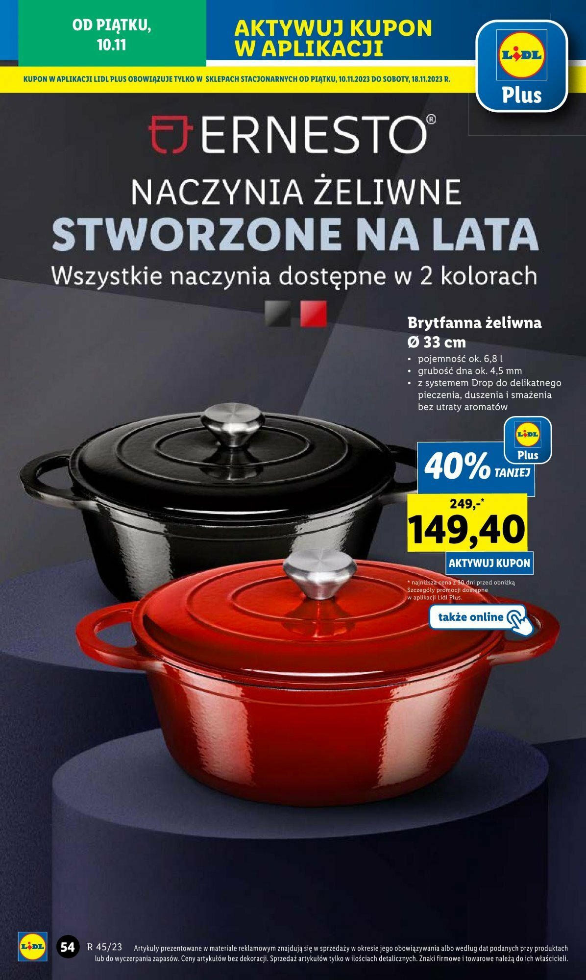 Lidl Katalog gazetka ważna od 06.11.2023 do 10.11.2023 strona 56