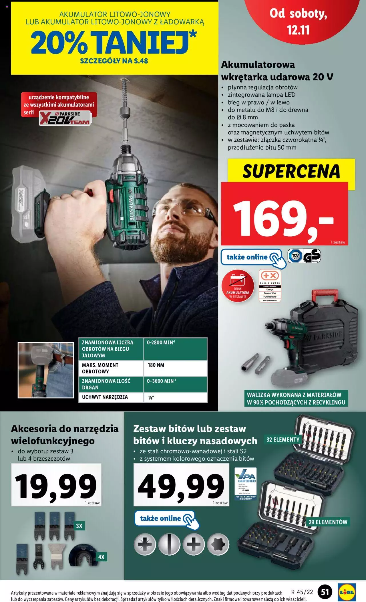 Lidl Katalog gazetka ważna od 07.11.2022 do 12.11.2022 strona 55