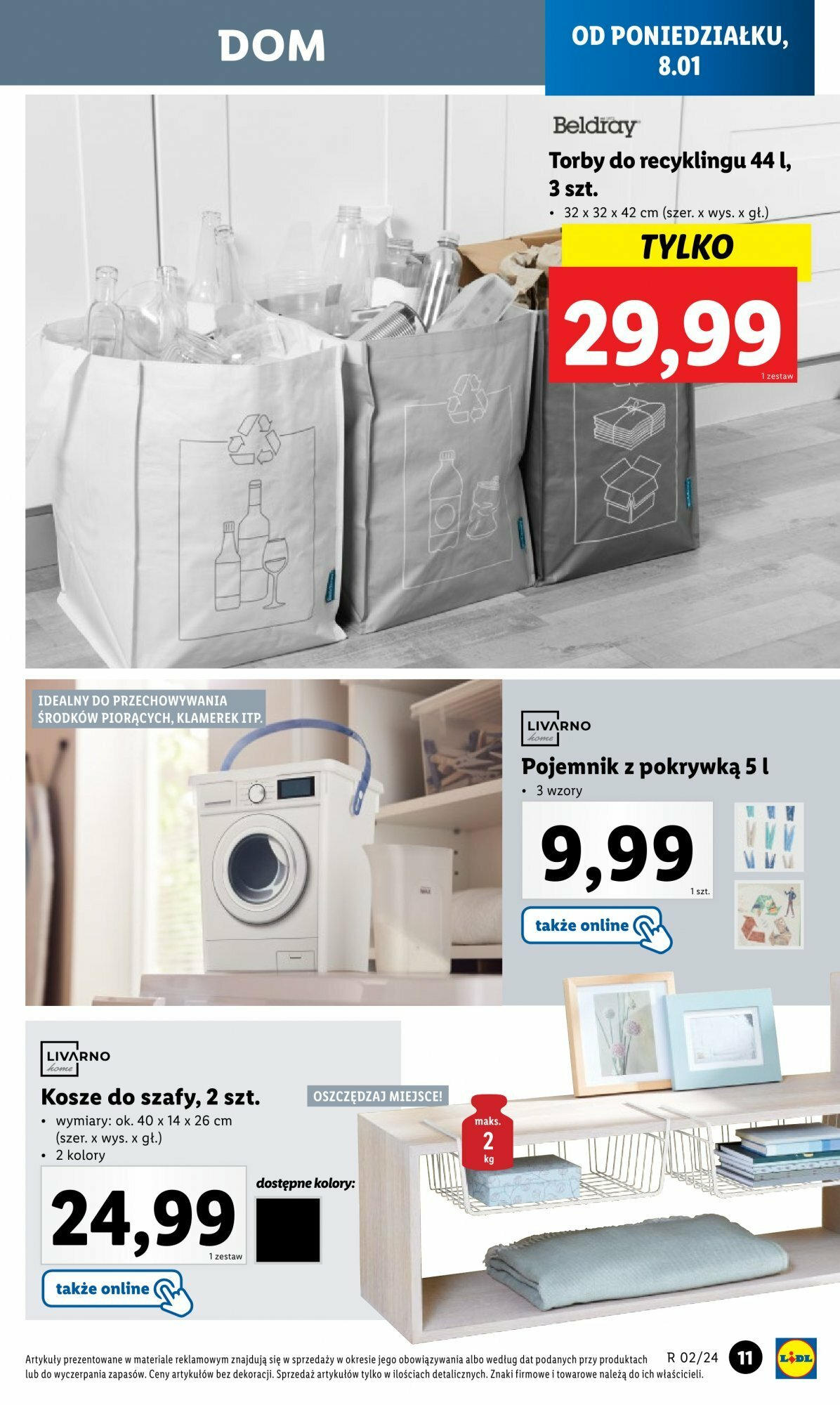 LIDL Katalog gazetka ważna od 08.01.2024 do 13.01.2024 strona 13