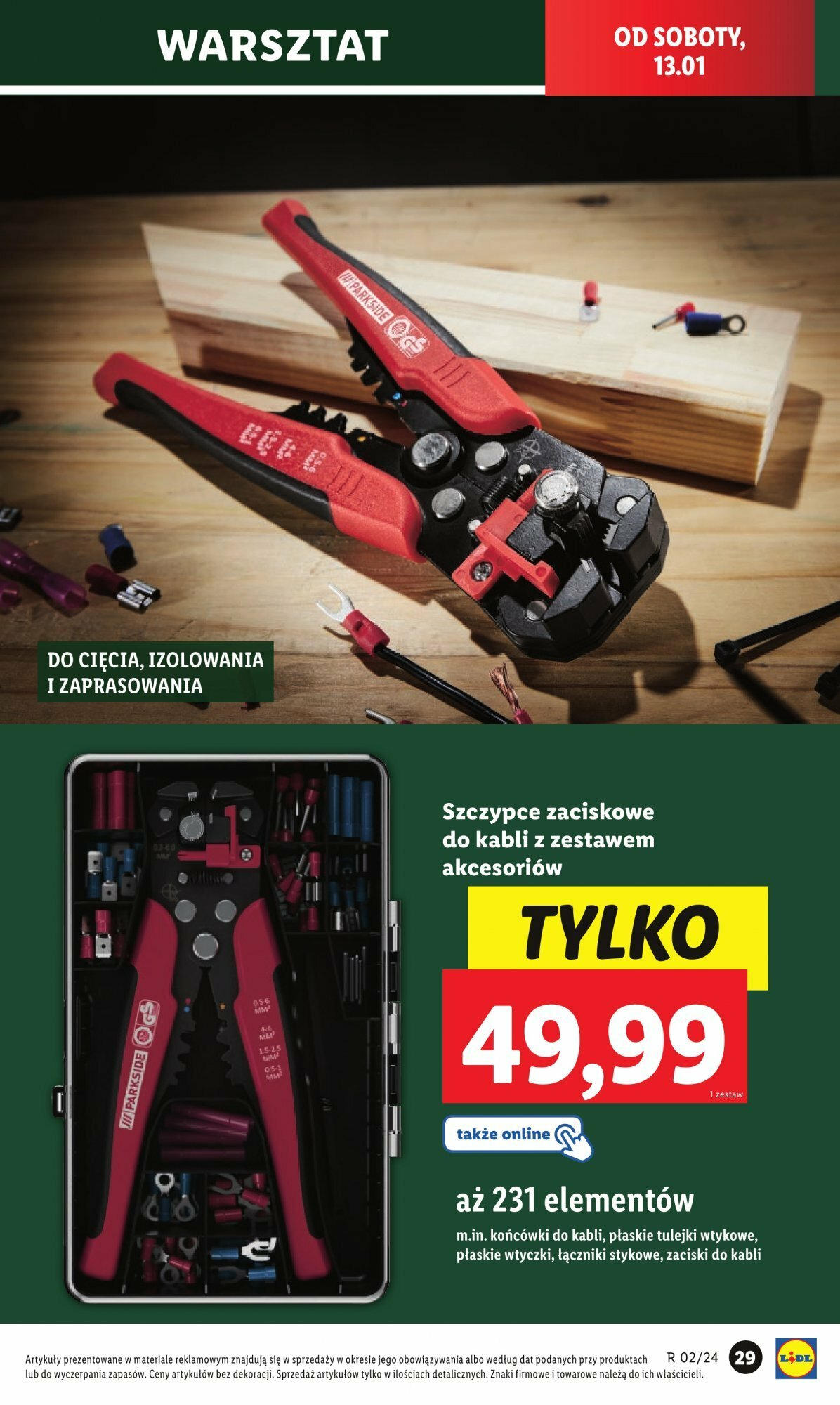 LIDL Katalog gazetka ważna od 08.01.2024 do 13.01.2024 strona 33