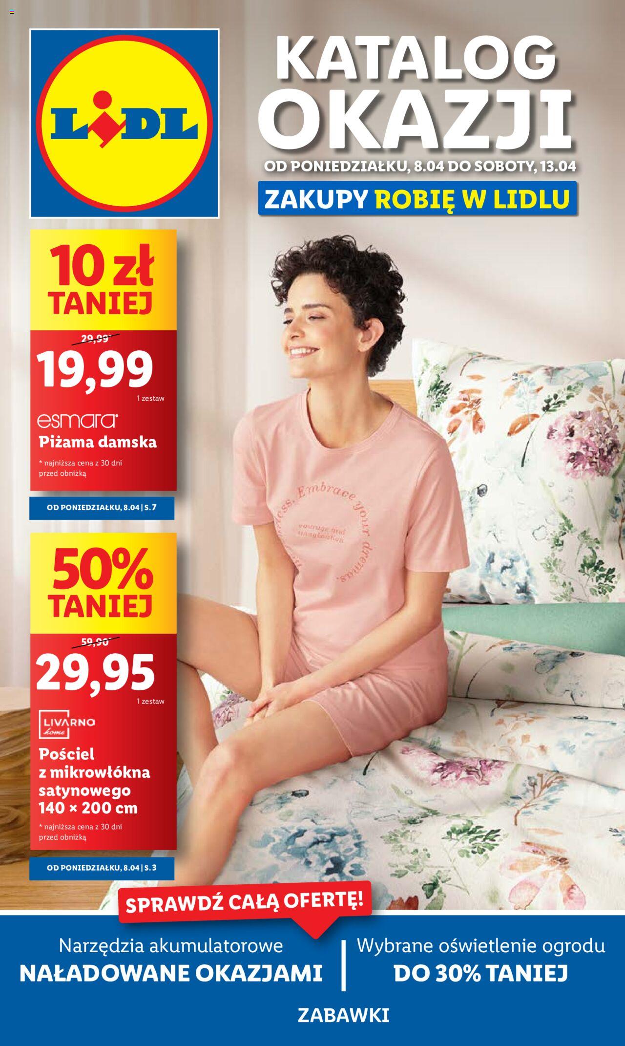 LIDL Katalog gazetka ważna od 08.04.2024 do 13.04.2024 strona 1