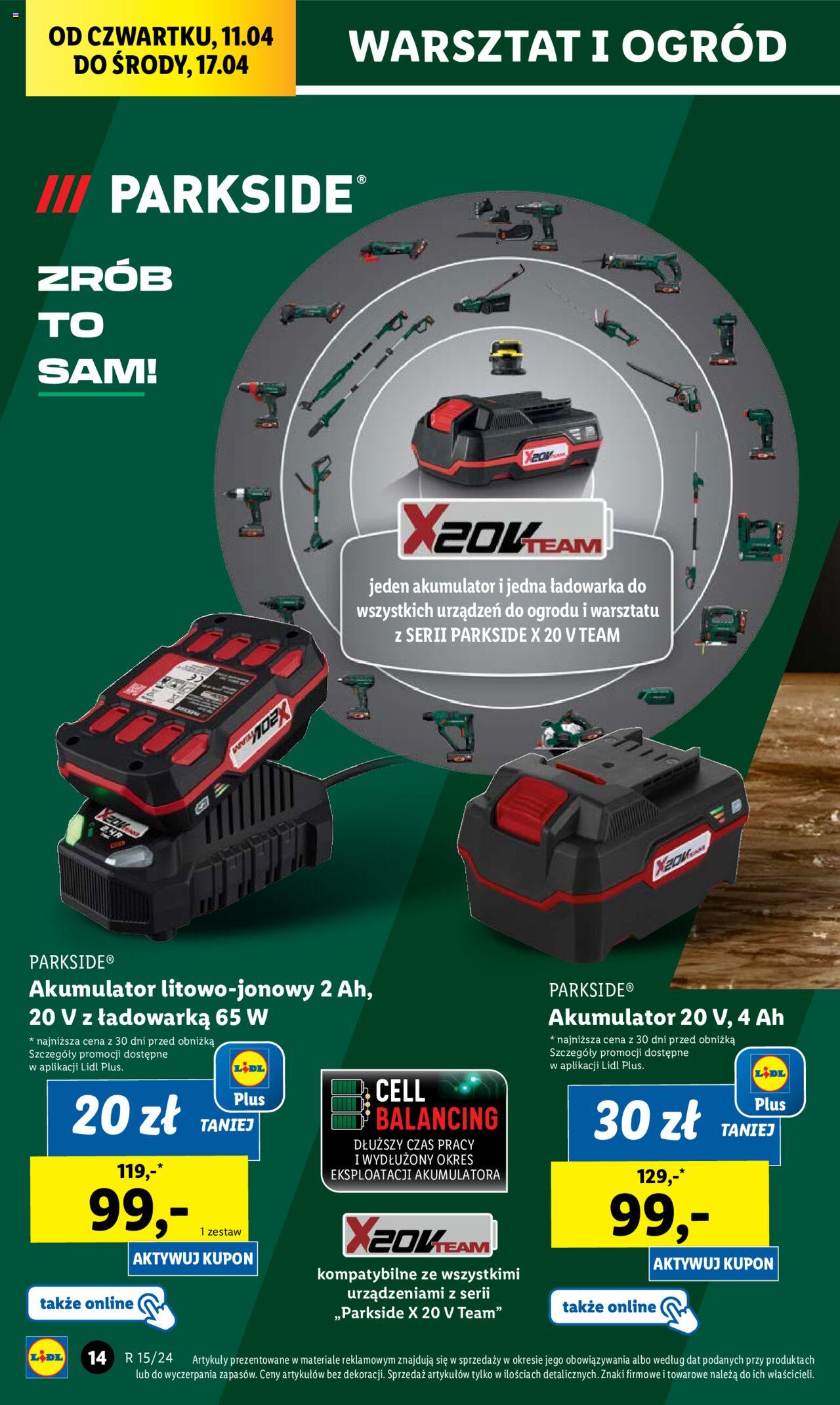 LIDL Katalog gazetka ważna od 08.04.2024 do 13.04.2024 strona 18