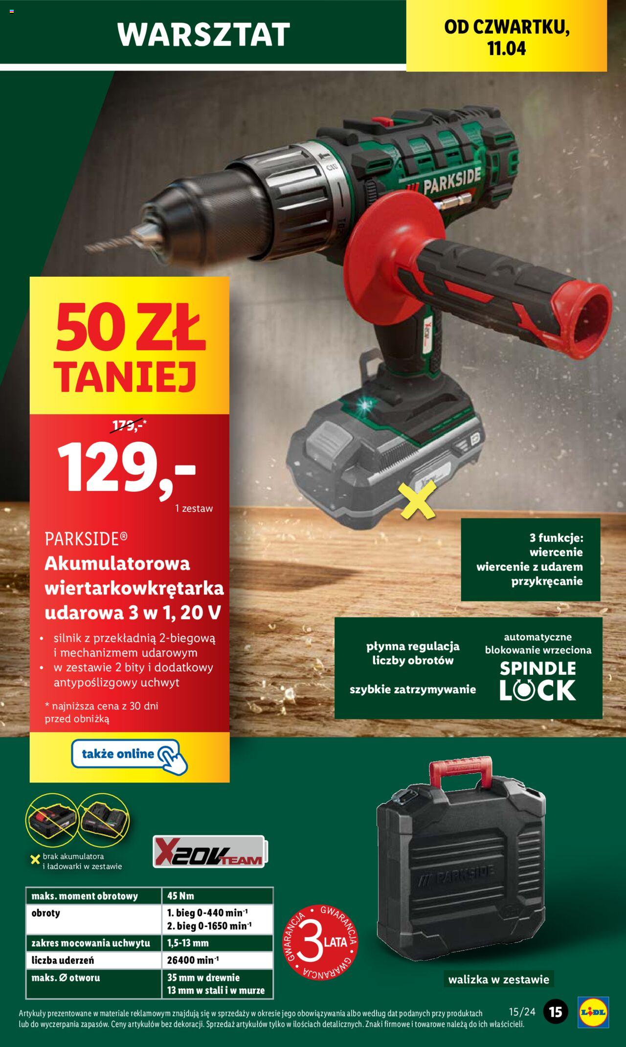 LIDL Katalog gazetka ważna od 08.04.2024 do 13.04.2024 strona 19