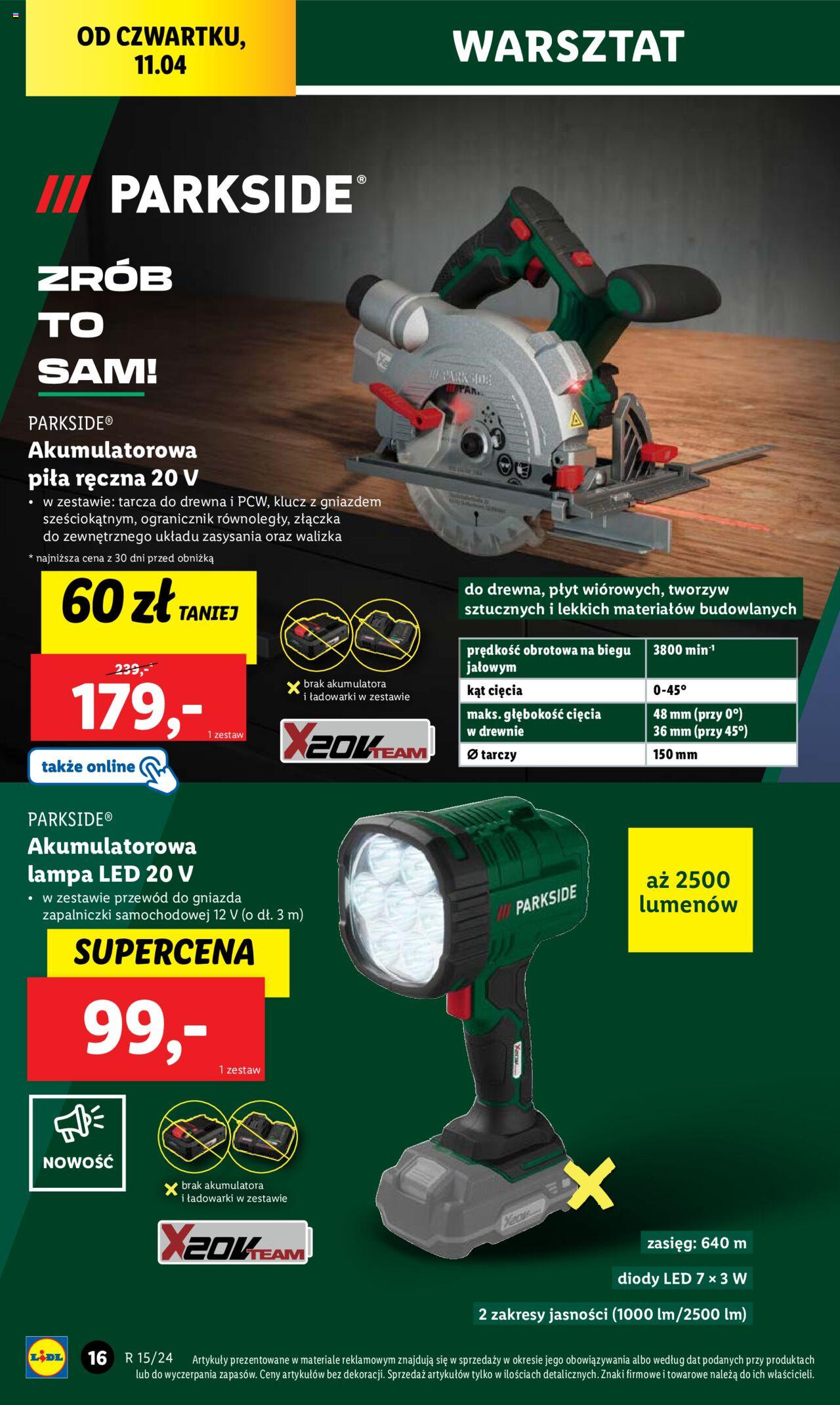 LIDL Katalog gazetka ważna od 08.04.2024 do 13.04.2024 strona 20