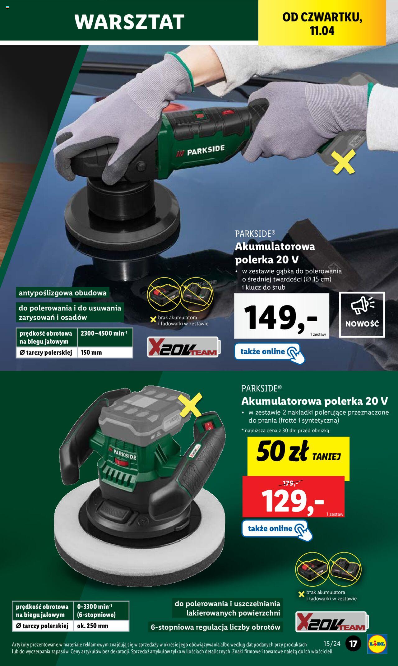 LIDL Katalog gazetka ważna od 08.04.2024 do 13.04.2024 strona 21