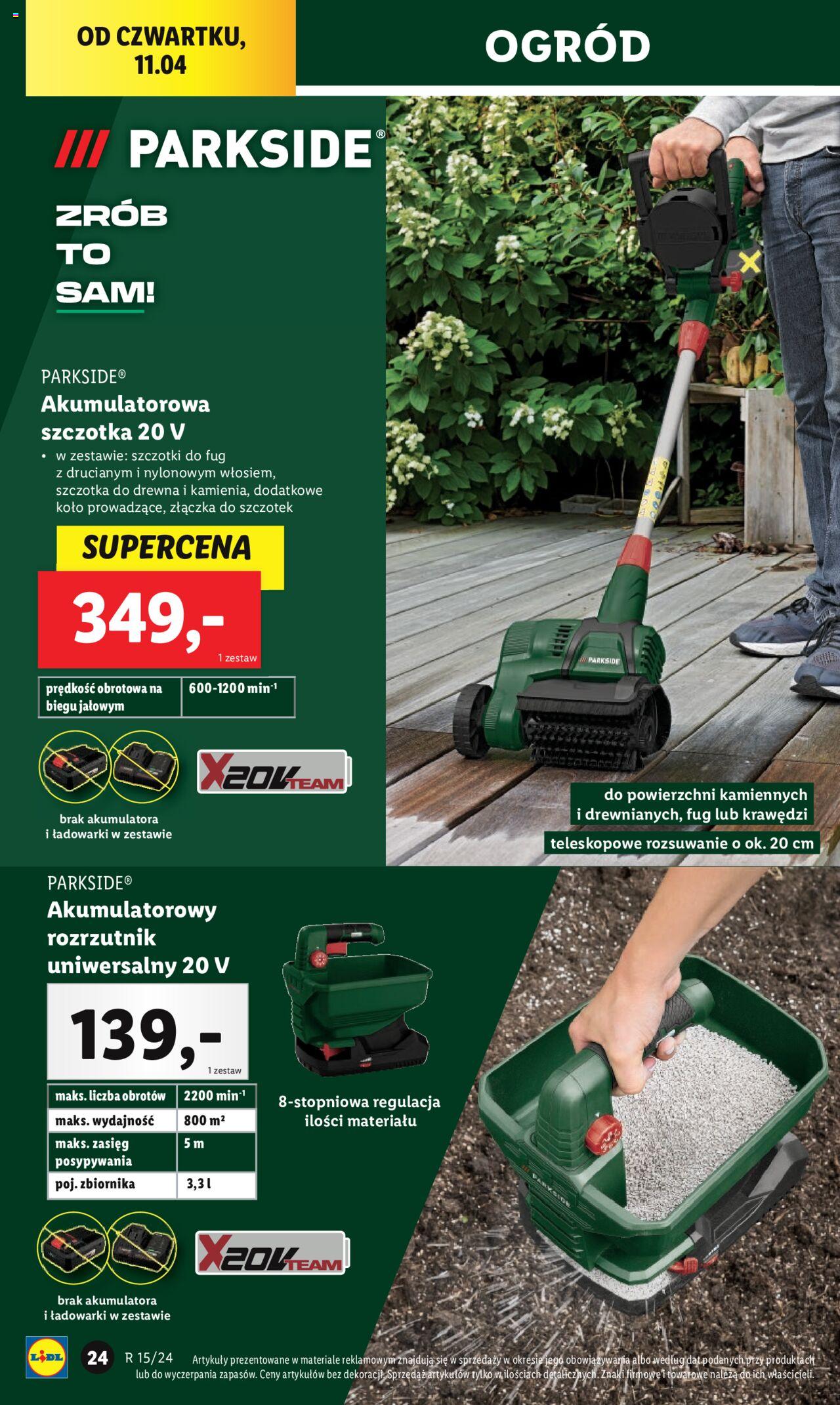 LIDL Katalog gazetka ważna od 08.04.2024 do 13.04.2024 strona 24