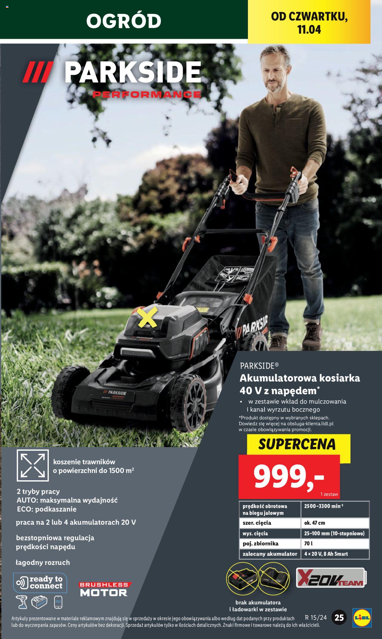 LIDL Katalog gazetka ważna od 08.04.2024 do 13.04.2024 strona 25