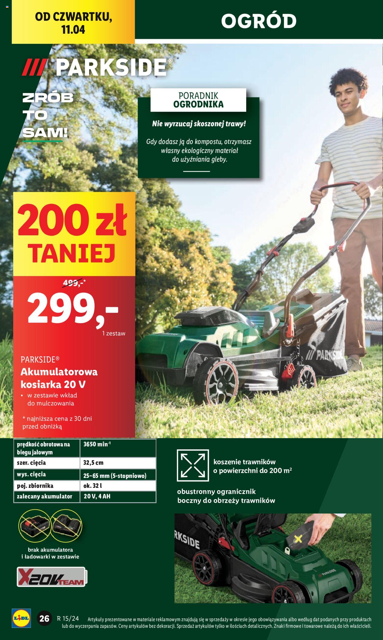 LIDL Katalog gazetka ważna od 08.04.2024 do 13.04.2024 strona 26