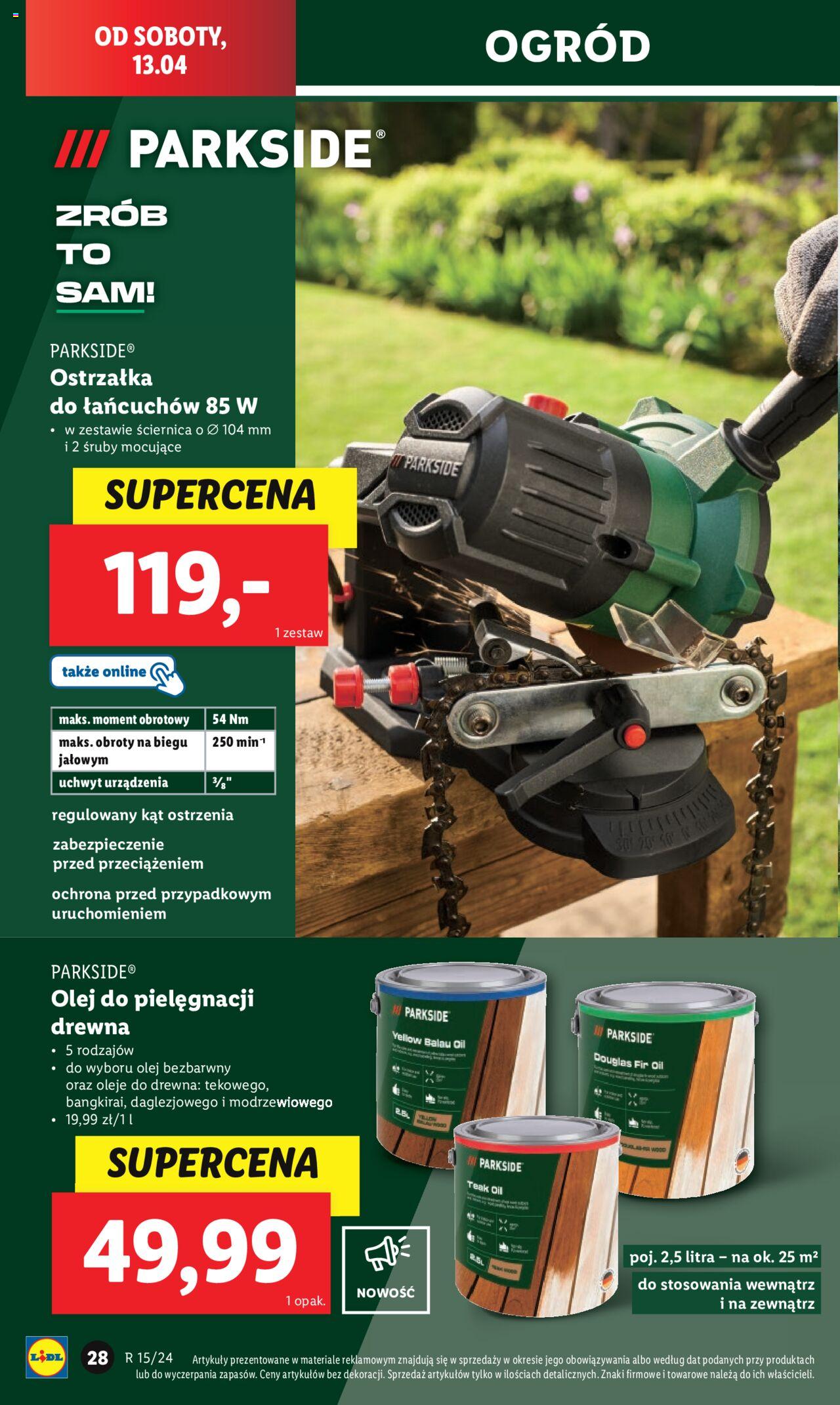 LIDL Katalog gazetka ważna od 08.04.2024 do 13.04.2024 strona 29