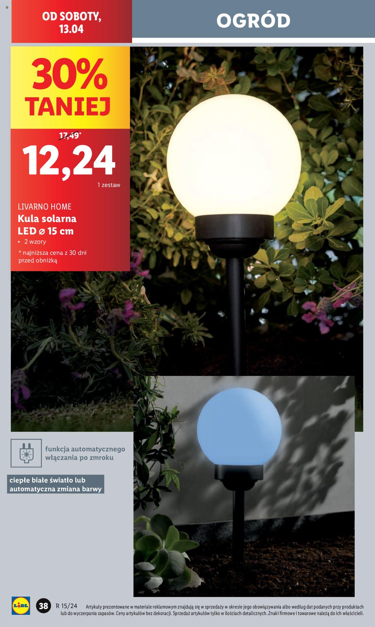 LIDL Katalog gazetka ważna od 08.04.2024 do 13.04.2024 strona 39
