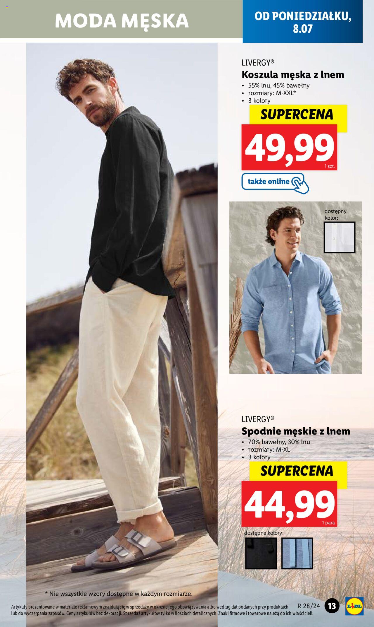 LIDL Katalog gazetka ważna od 08.07.2024 do 13.07.2024 strona 14