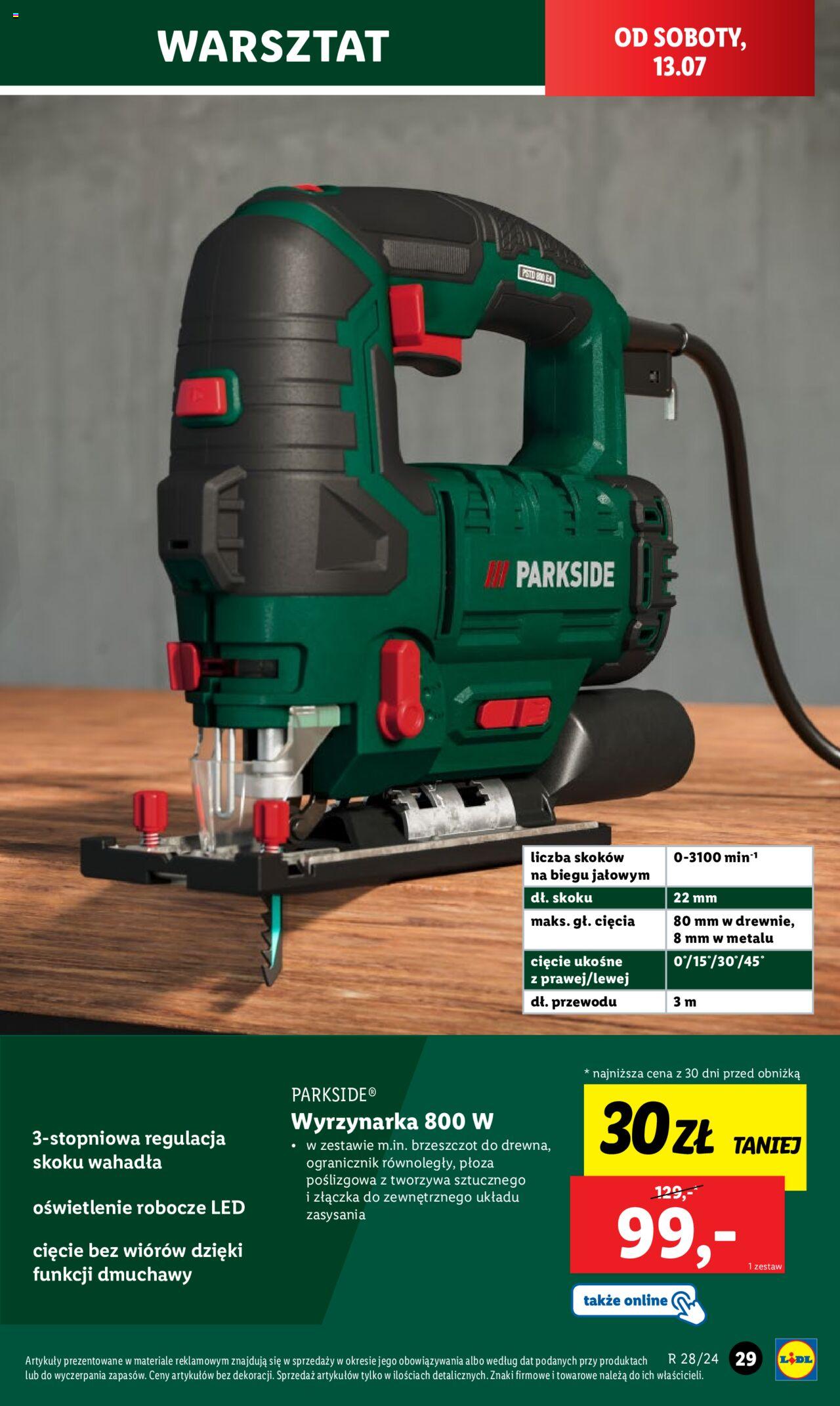 LIDL Katalog gazetka ważna od 08.07.2024 do 13.07.2024 strona 31