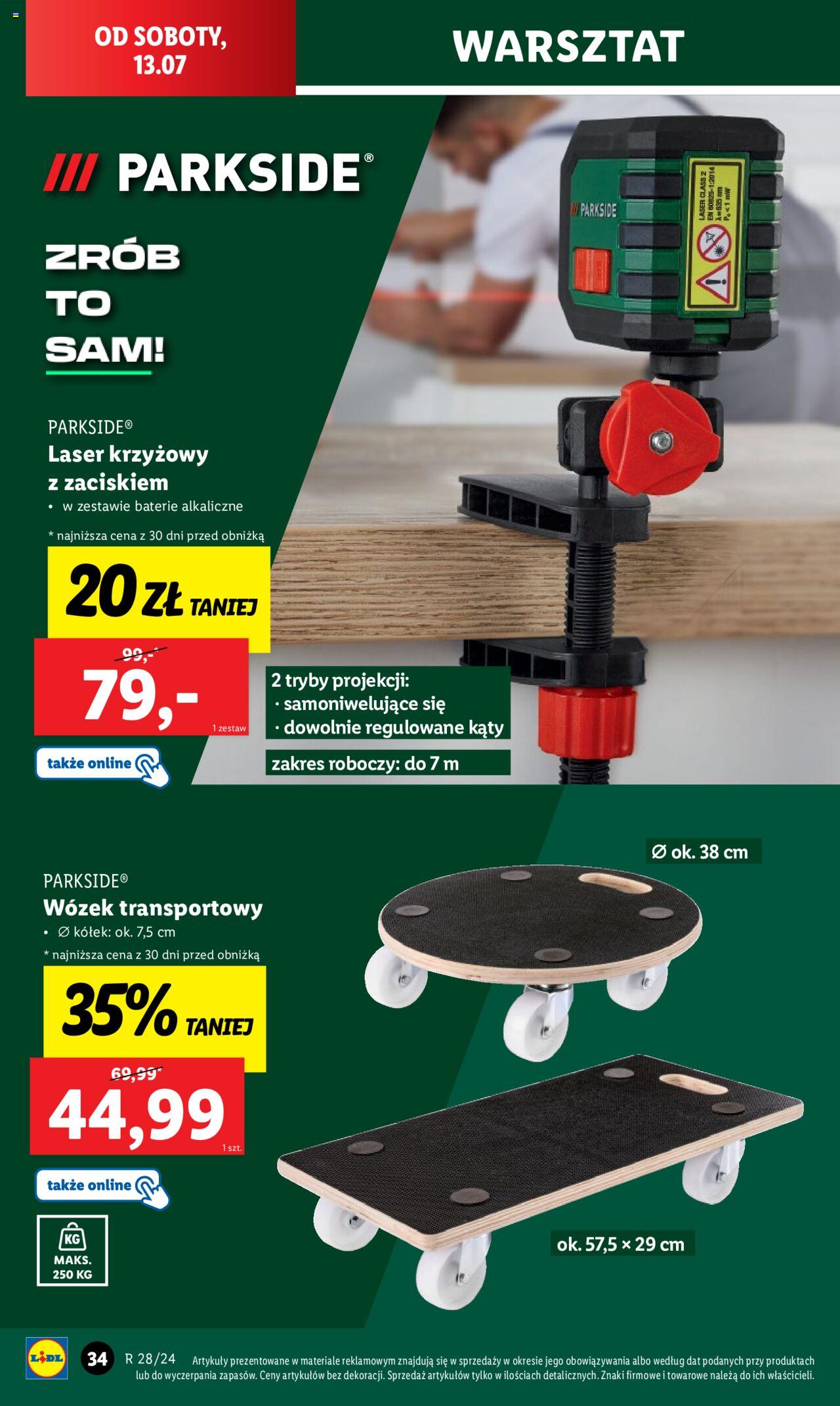 LIDL Katalog gazetka ważna od 08.07.2024 do 13.07.2024 strona 36