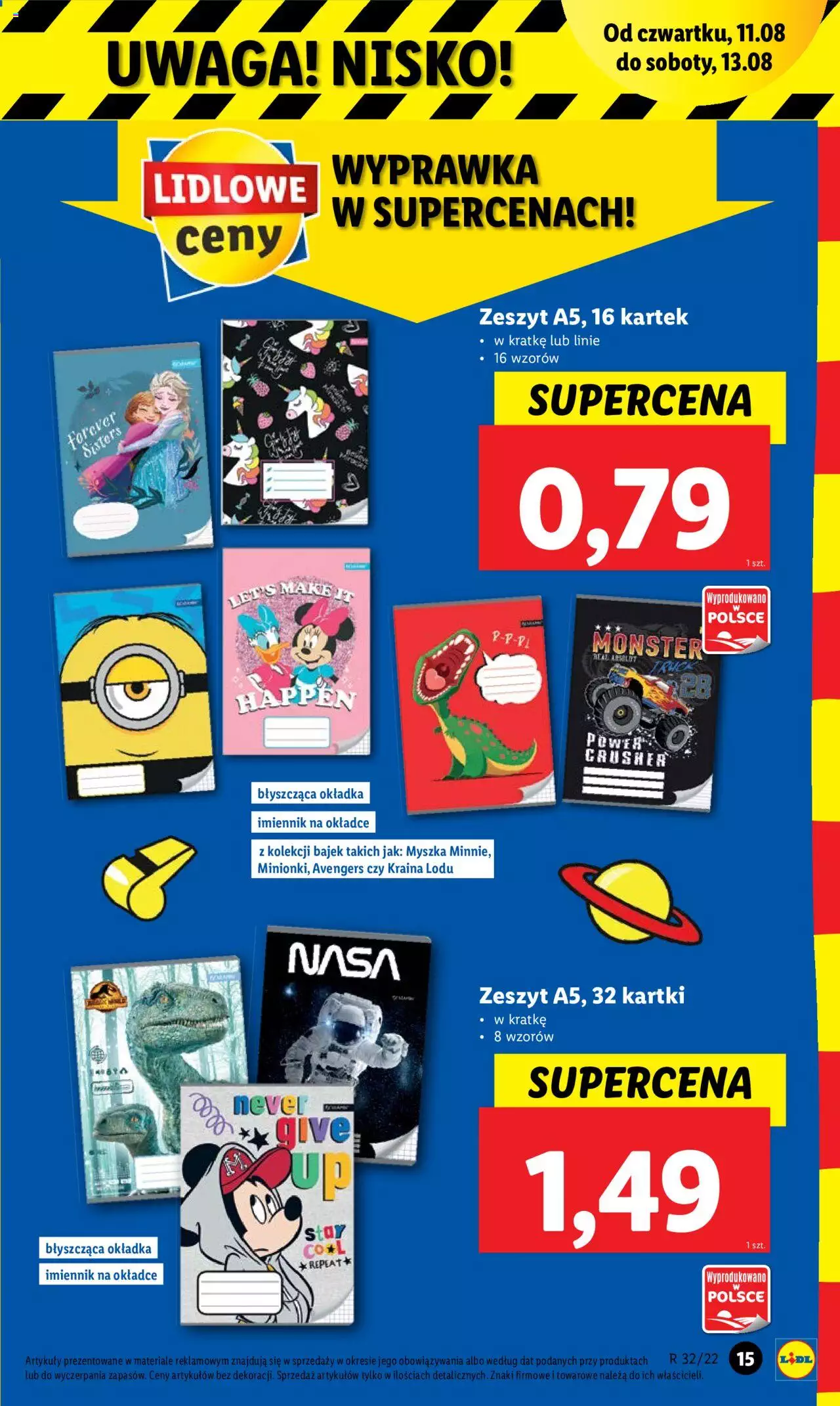 Lidl Katalog gazetka ważna od 08.08.2022 do 13.08.2022 strona 15