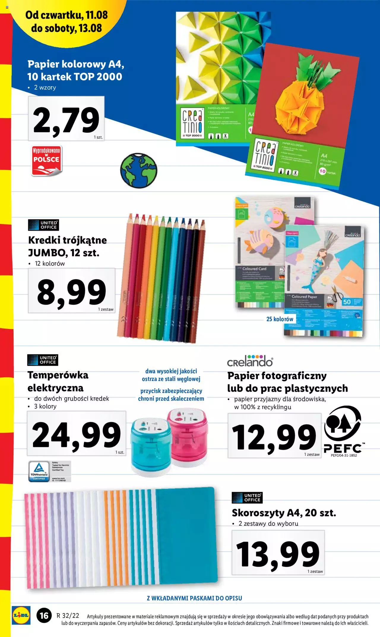 Lidl Katalog gazetka ważna od 08.08.2022 do 13.08.2022 strona 16