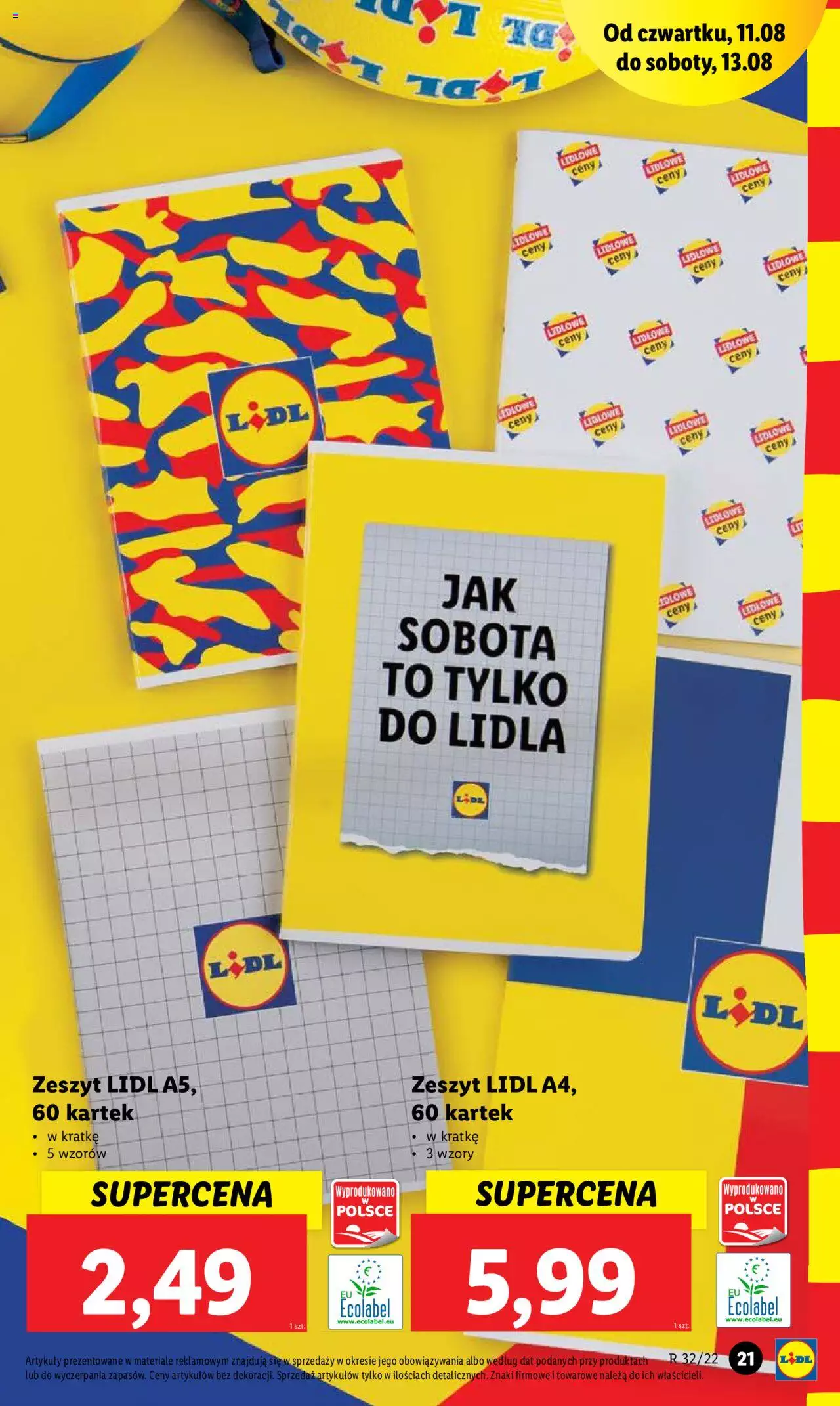 Lidl Katalog gazetka ważna od 08.08.2022 do 13.08.2022 strona 21
