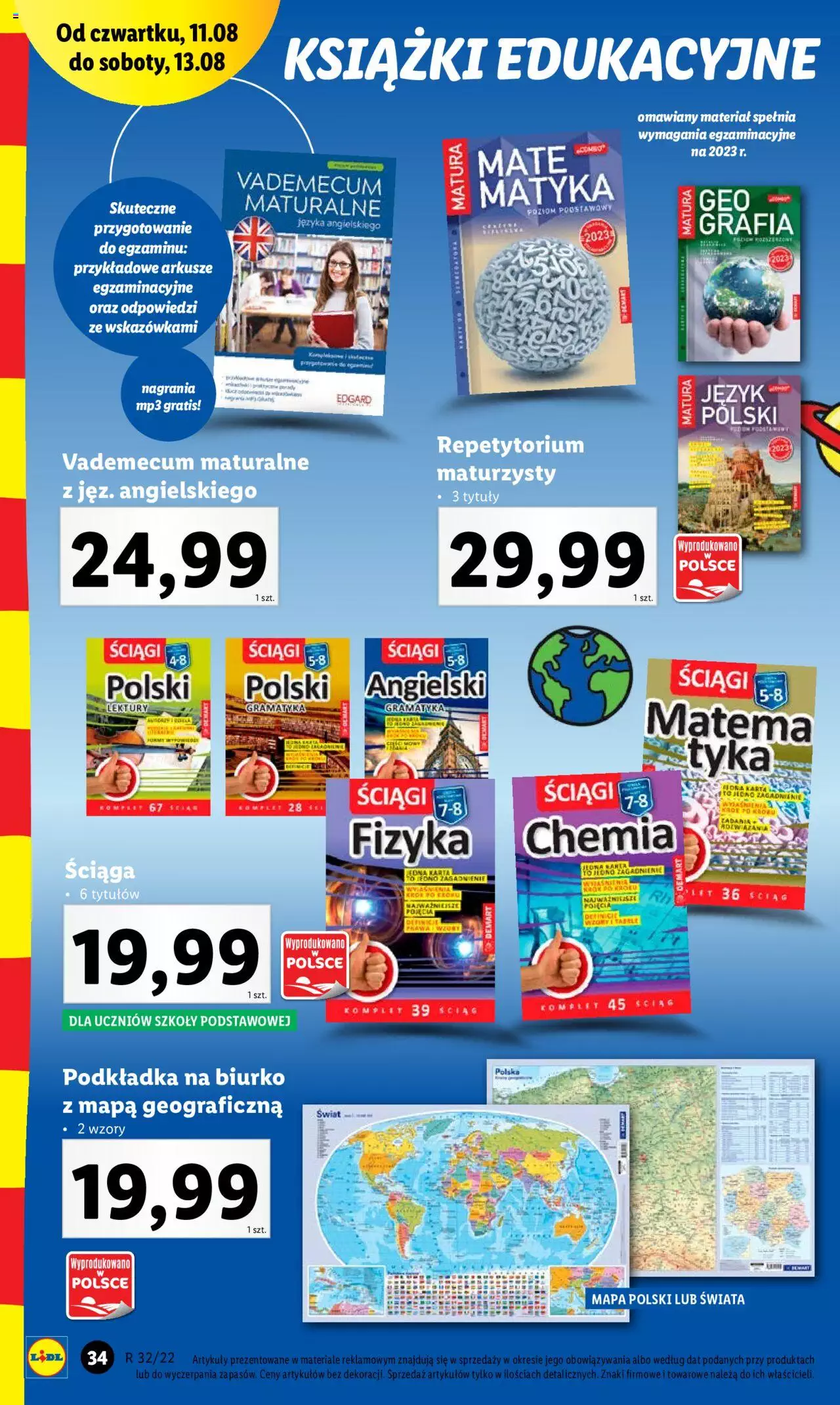 Lidl Katalog gazetka ważna od 08.08.2022 do 13.08.2022 strona 34